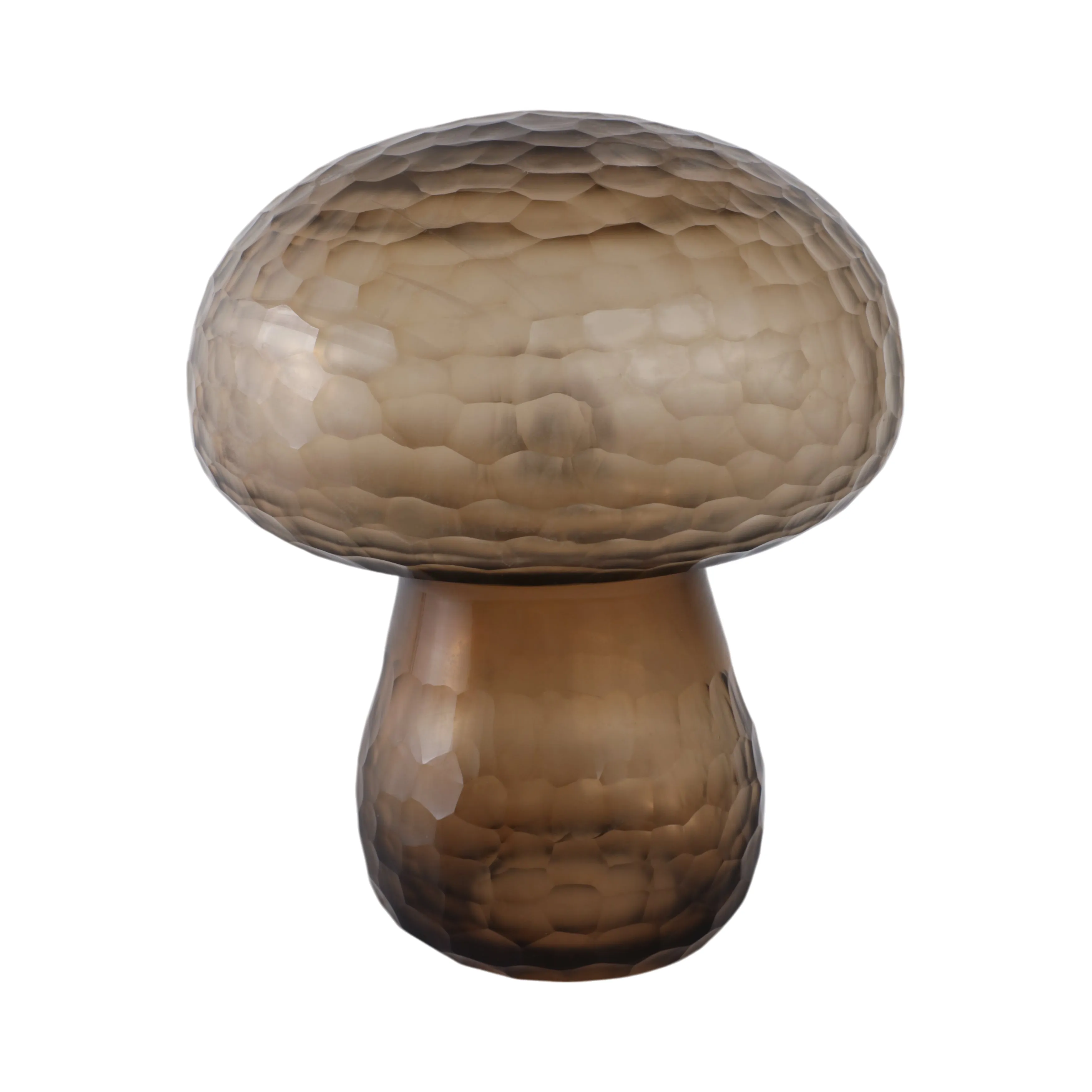 12" Limoge Small Glass Mushroom