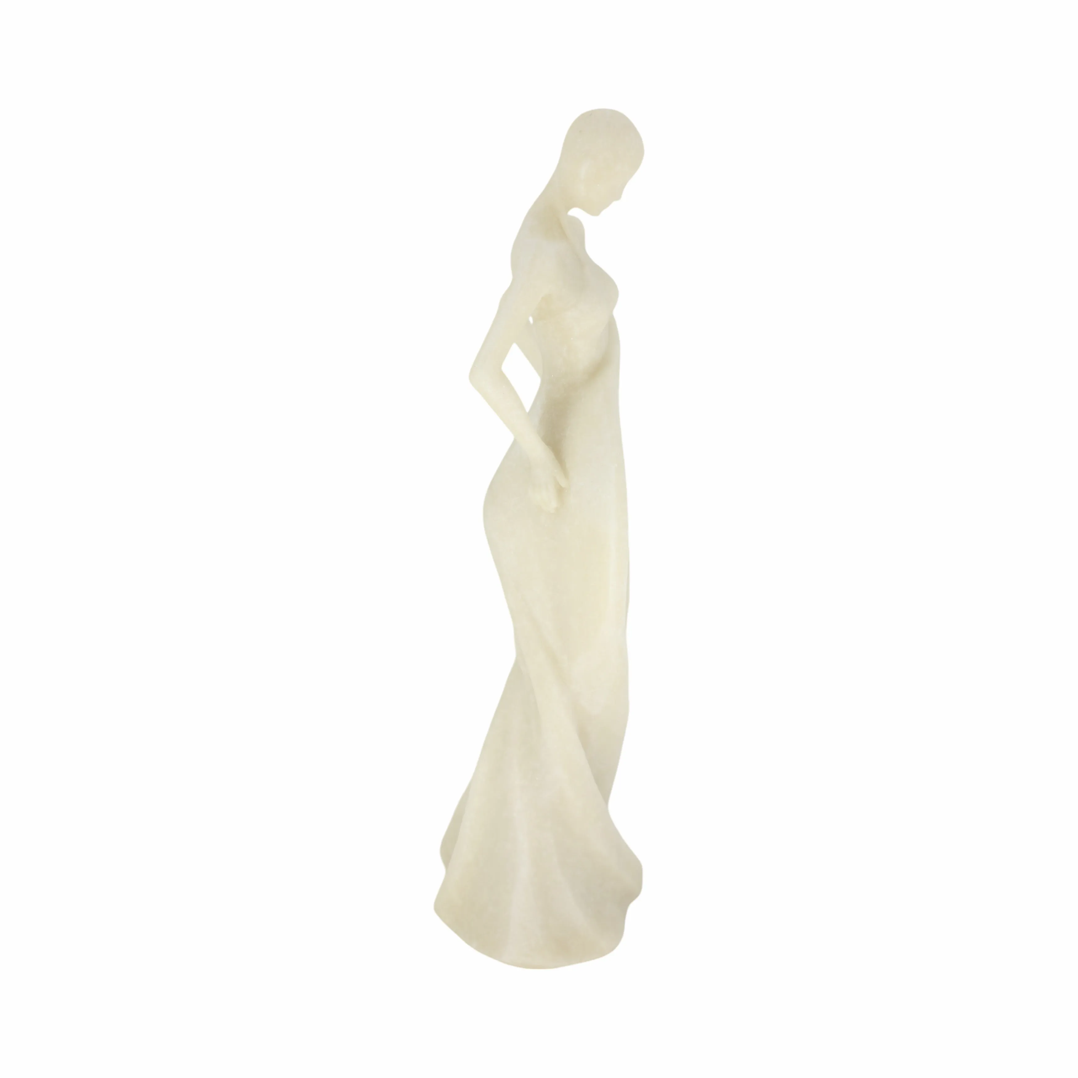 14" Kallos Quartz Resin Woman Statuary