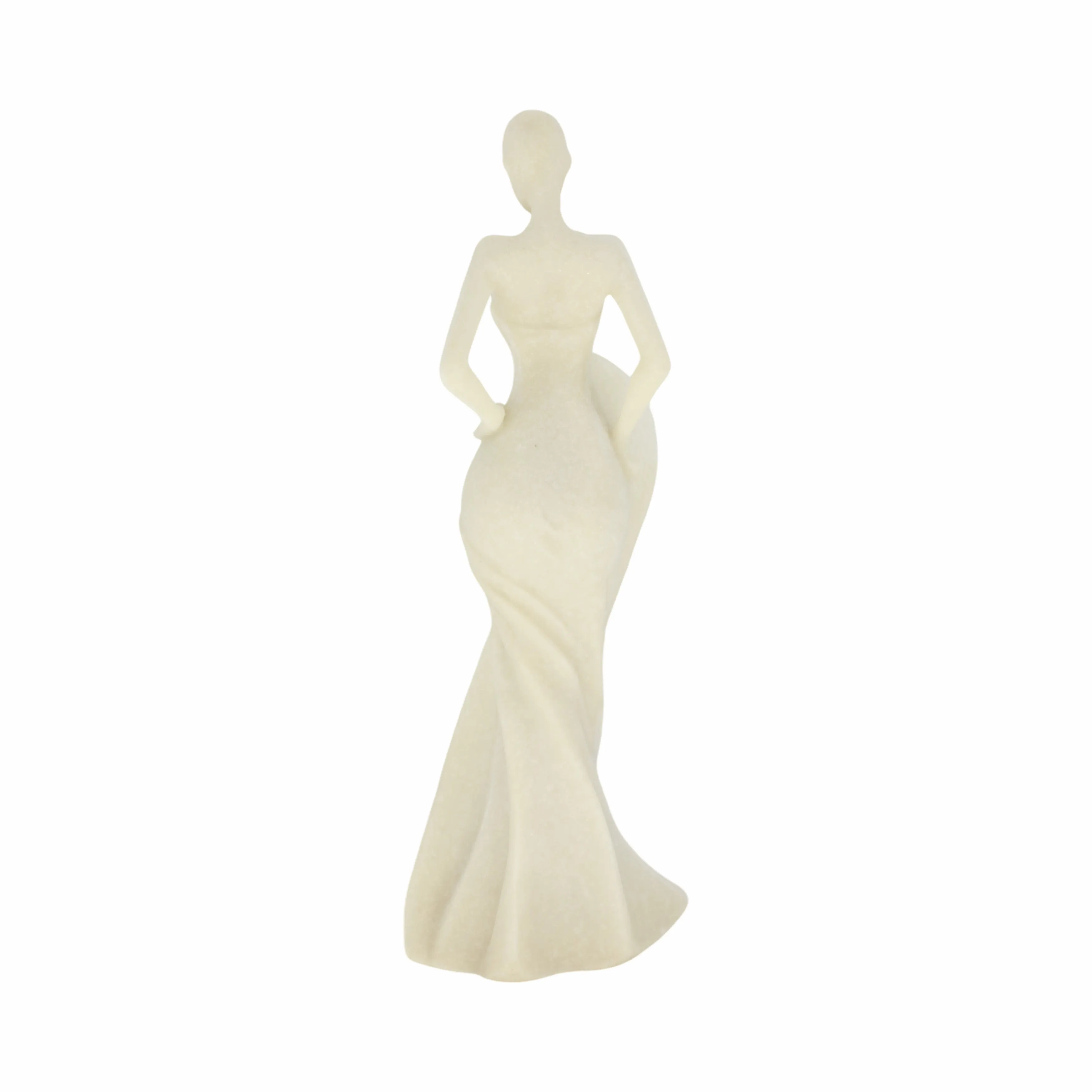 14" Kallos Quartz Resin Woman Statuary