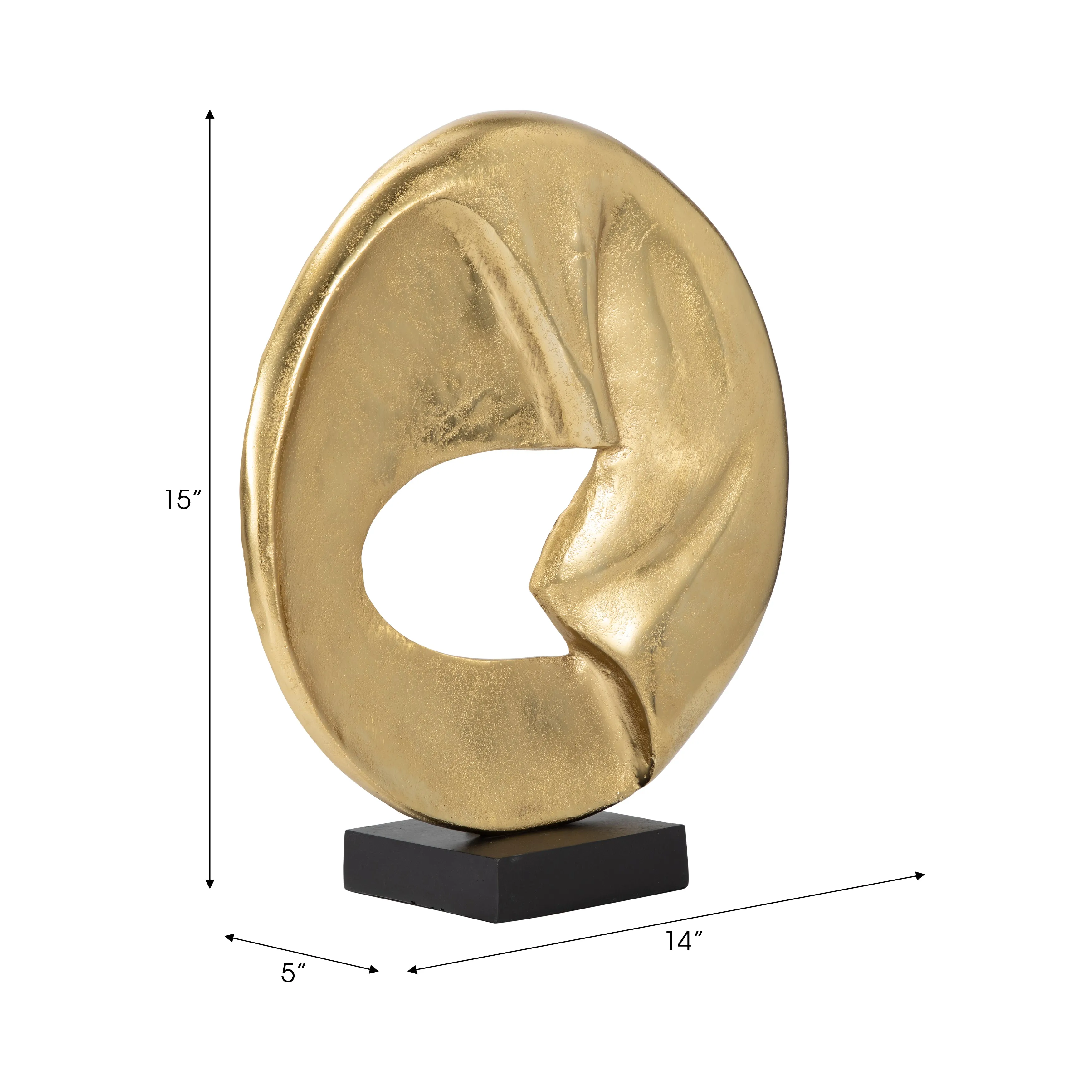15" Emmie Gold Statuary