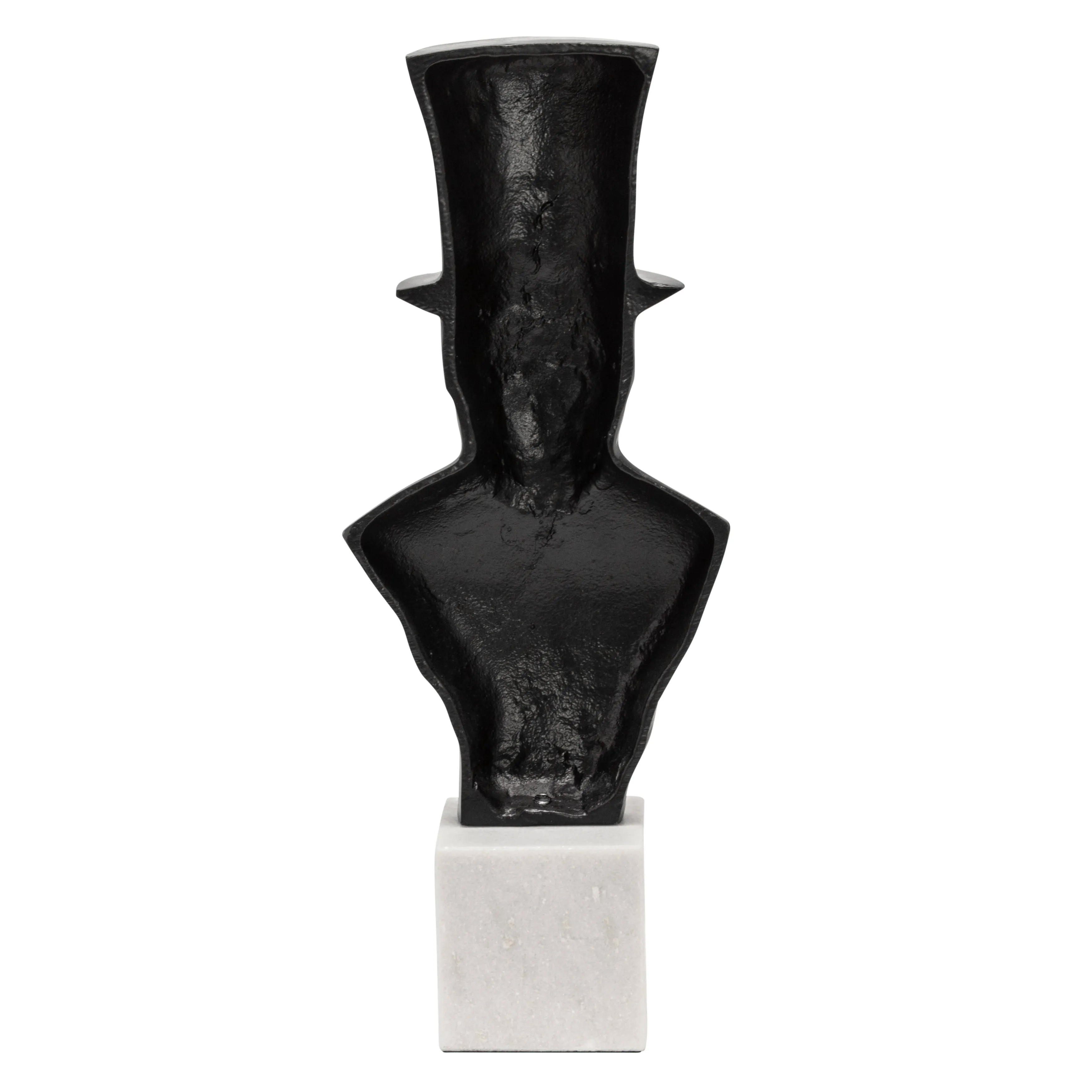 15" MAN WITH HAT, BLACK