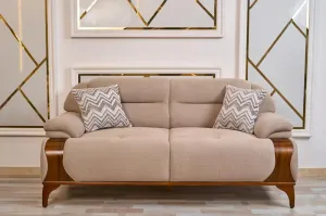 2-seater sofa from Maiden Home, beige - 190x75x75 cm M110453254