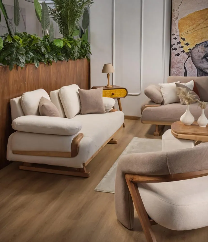 2-Seater Sofa from Maiden Home, Off White - 190x75x75 cm M110453351