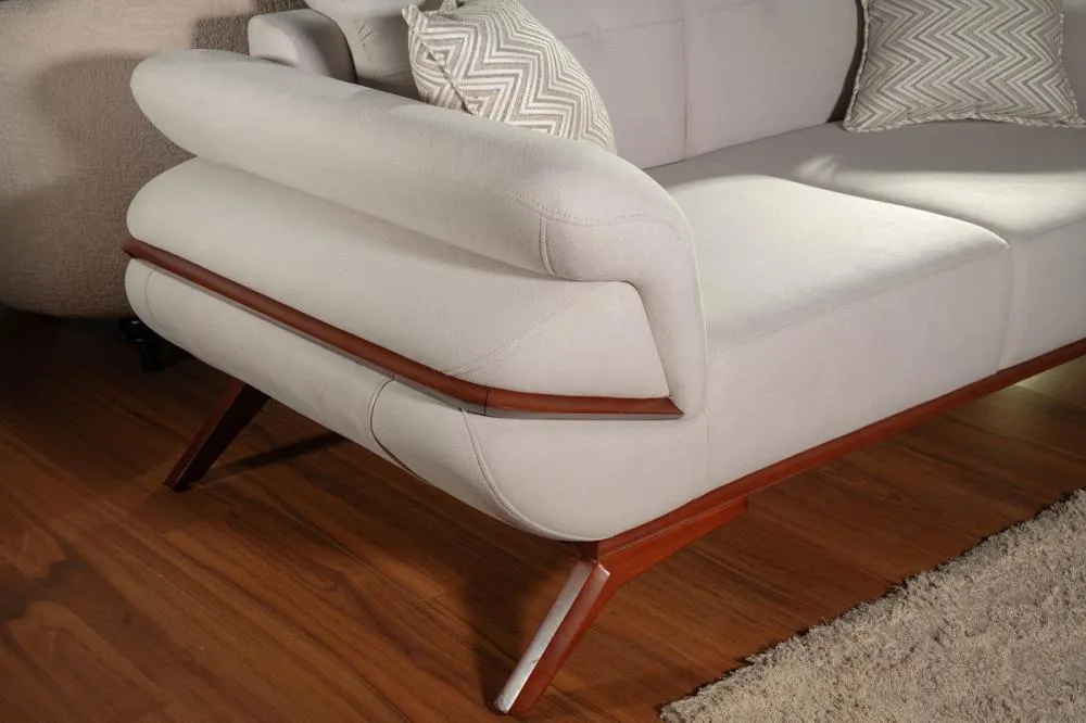 2-Seater Sofa from Maiden Home - White - 190x75x75 cm M110453404
