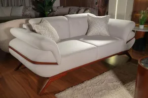 2-Seater Sofa from Maiden Home - White - 190x75x75 cm M110453404
