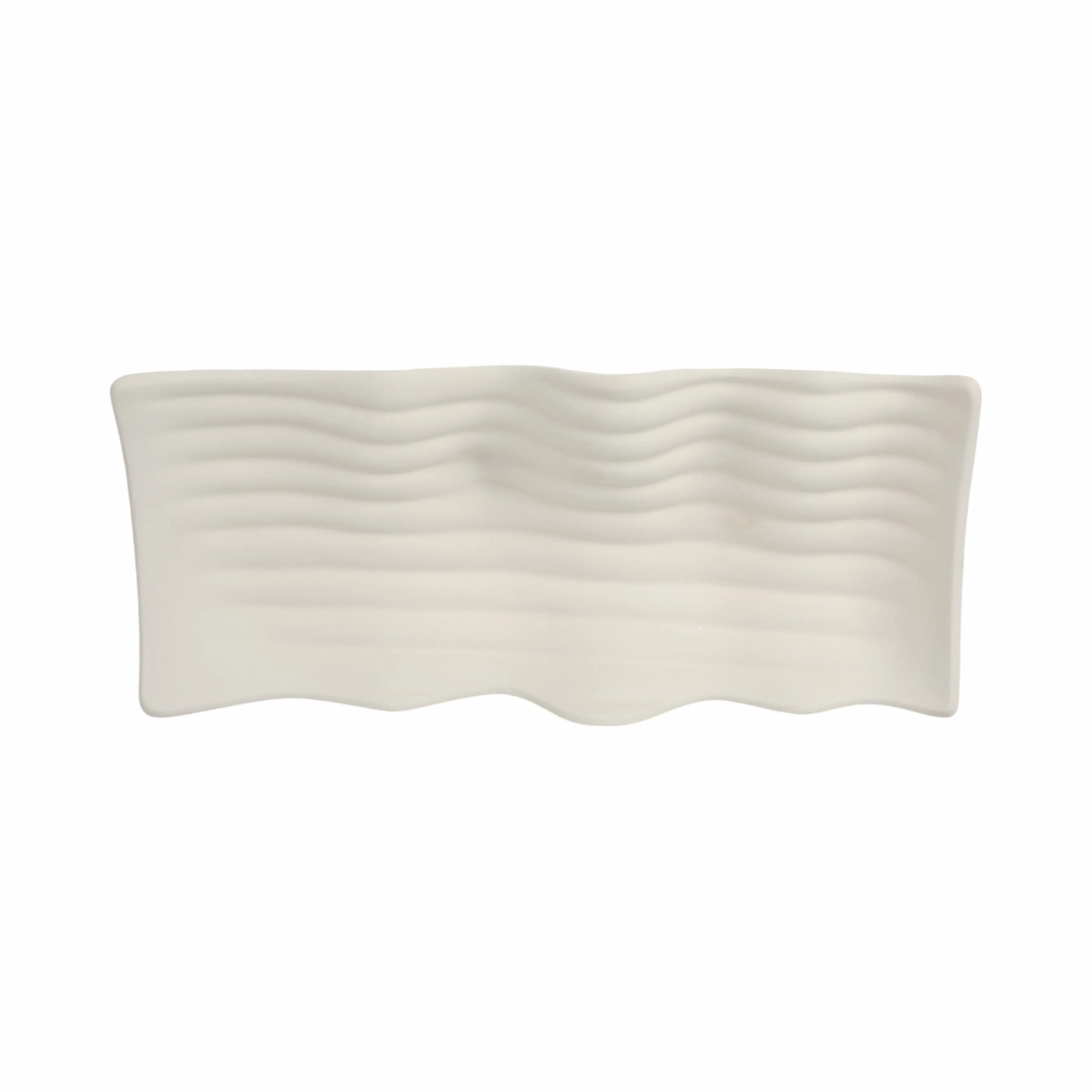 20" Chavelle Oversized Tray, Ivory