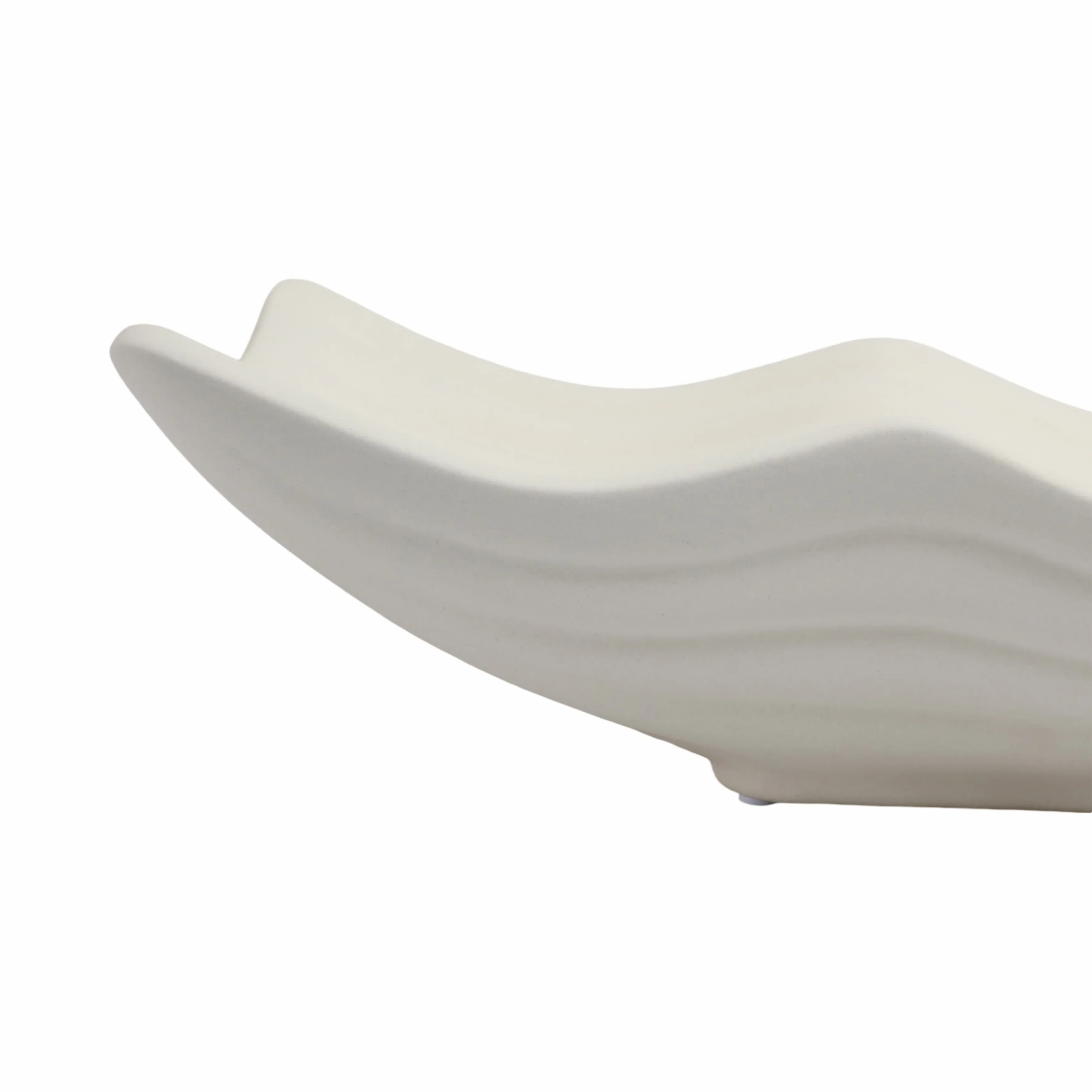 20" Chavelle Oversized Tray, Ivory