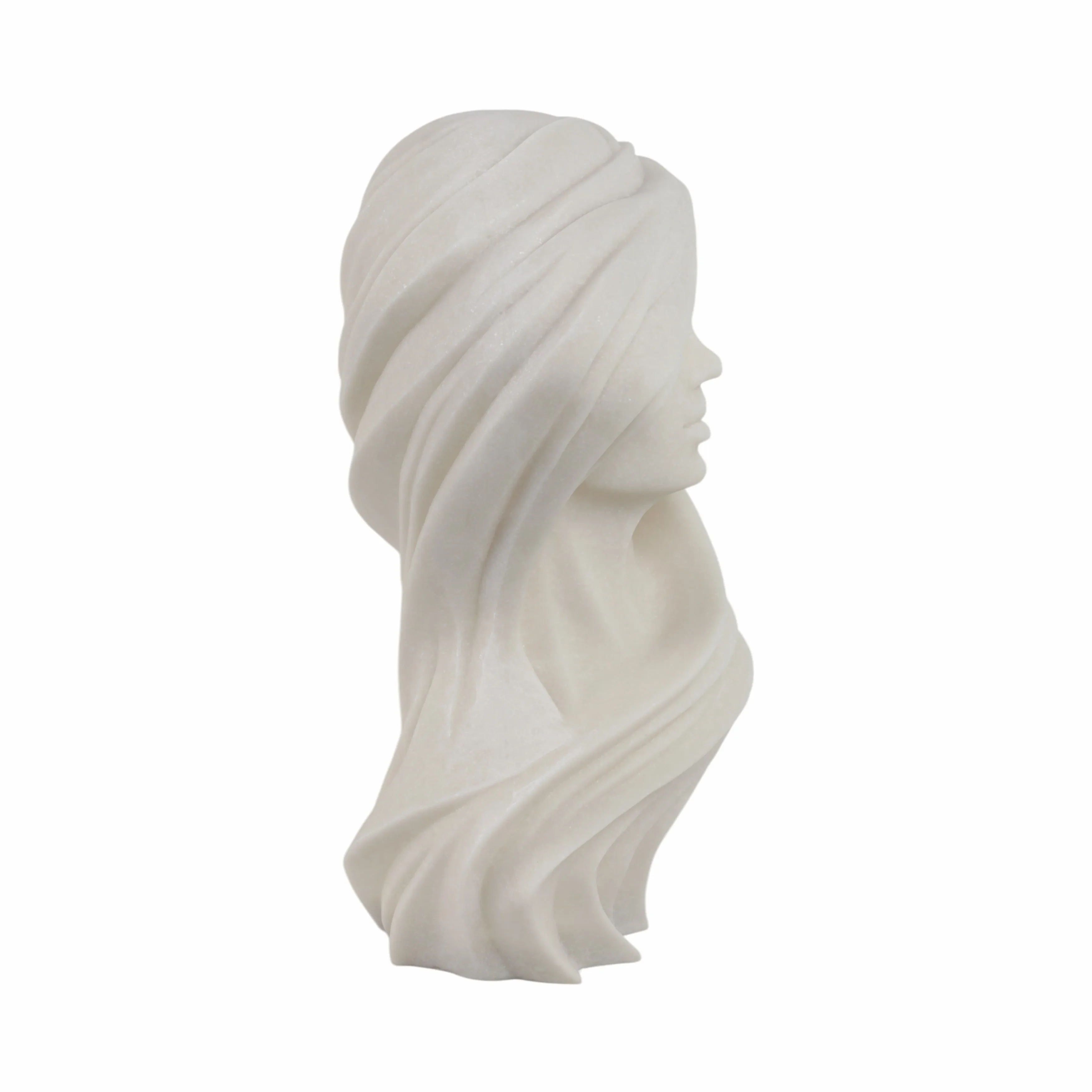 20" Hasselt Quartz Resin Woman Statuary