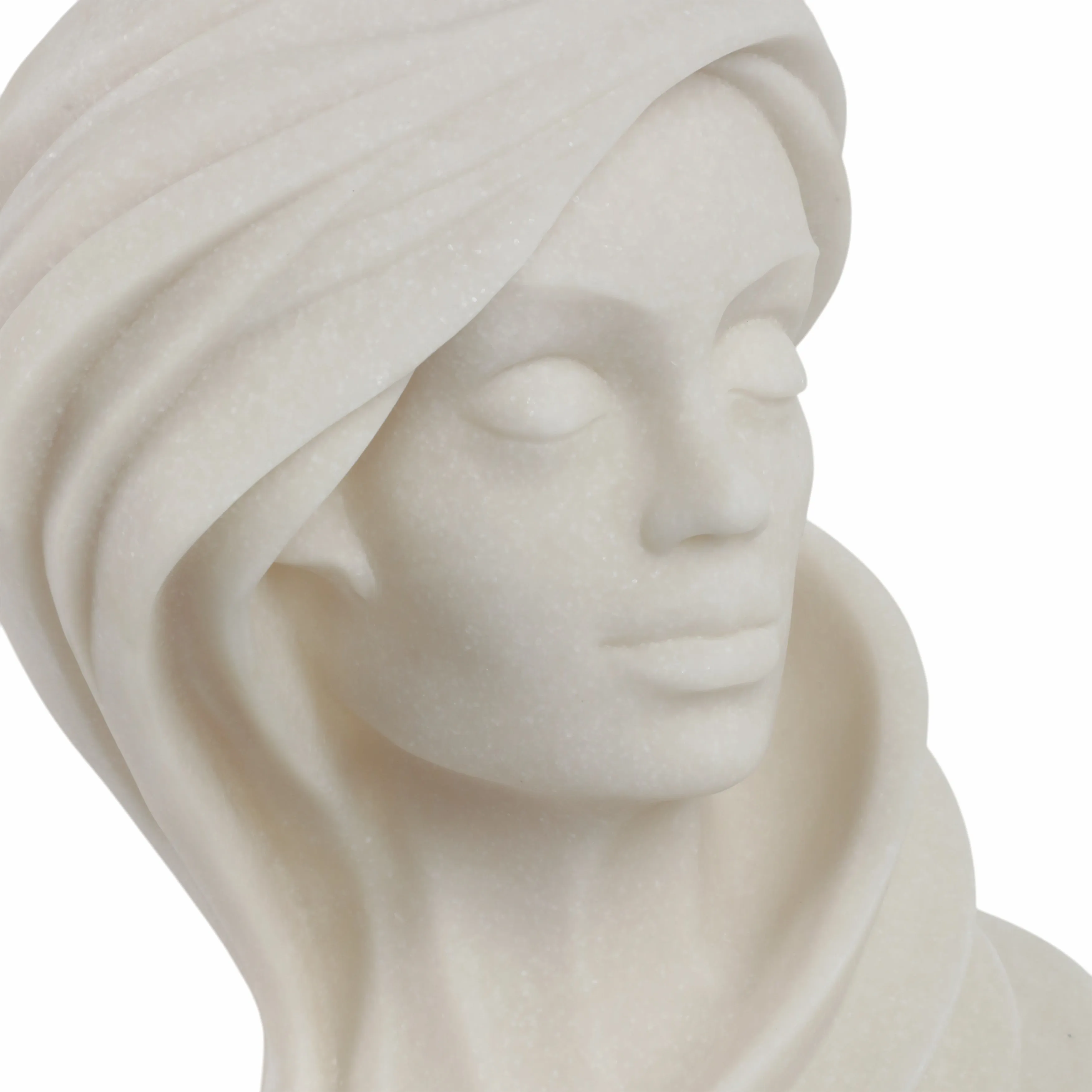 20" Hasselt Quartz Resin Woman Statuary