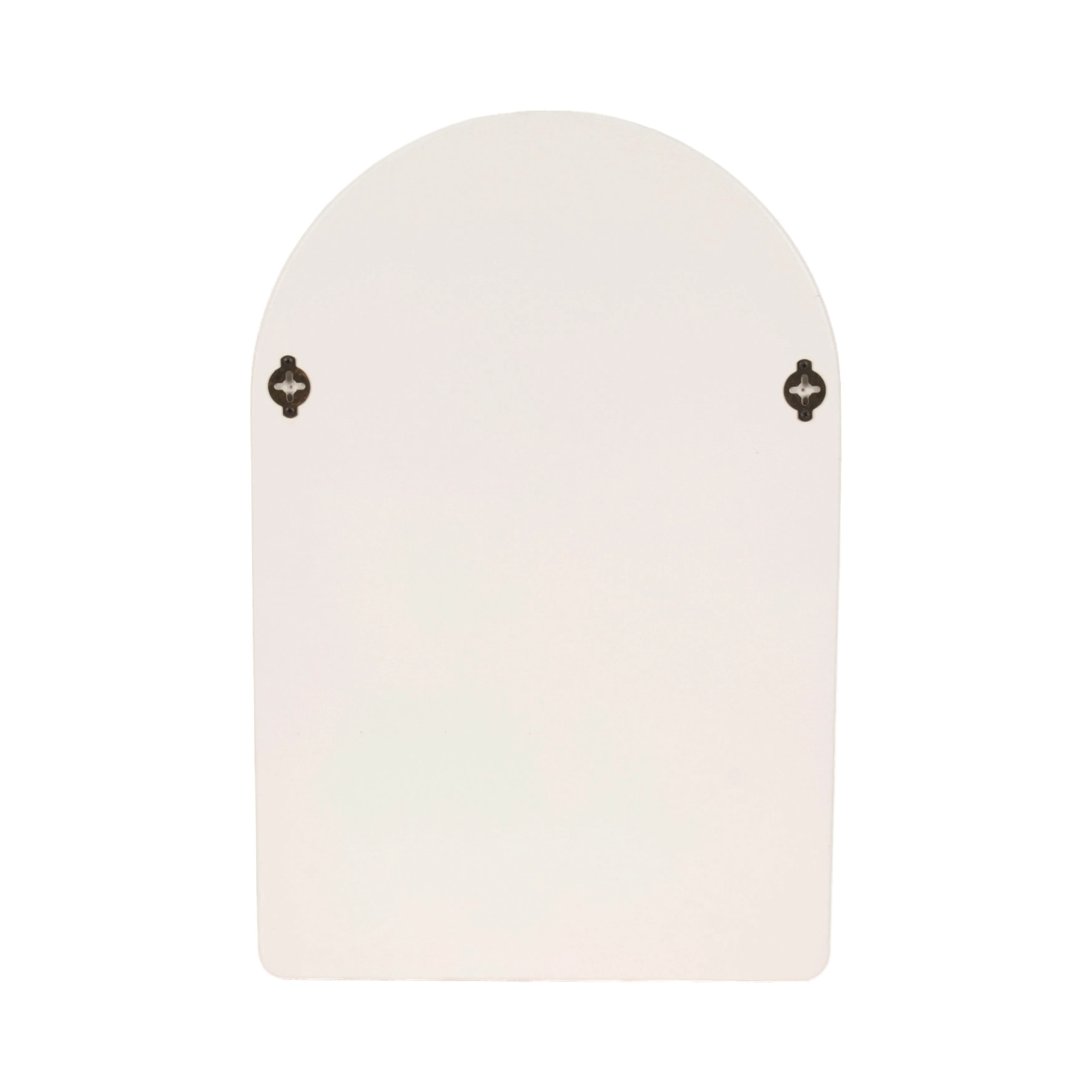 24" Arch Rough Finish Wall Shelf, White