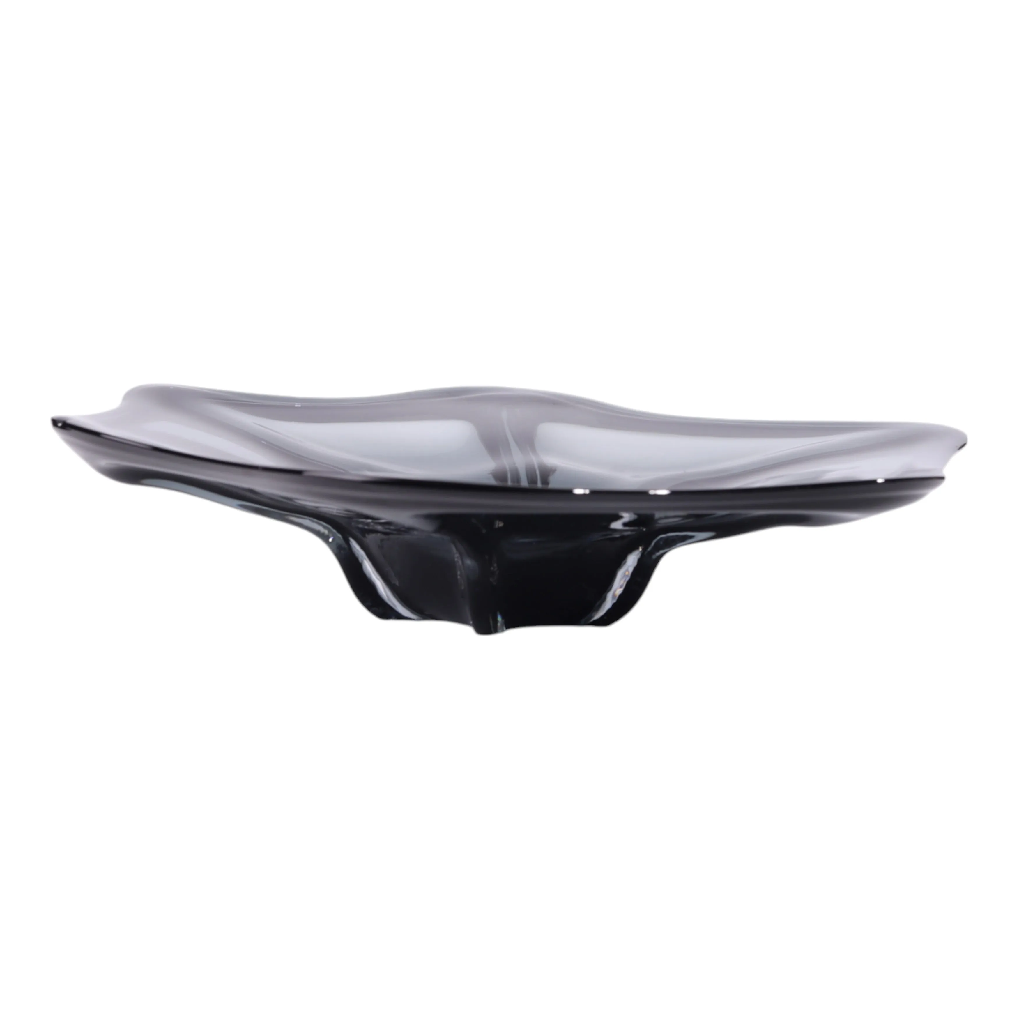 24" Nanana Blue Glass Bowl
