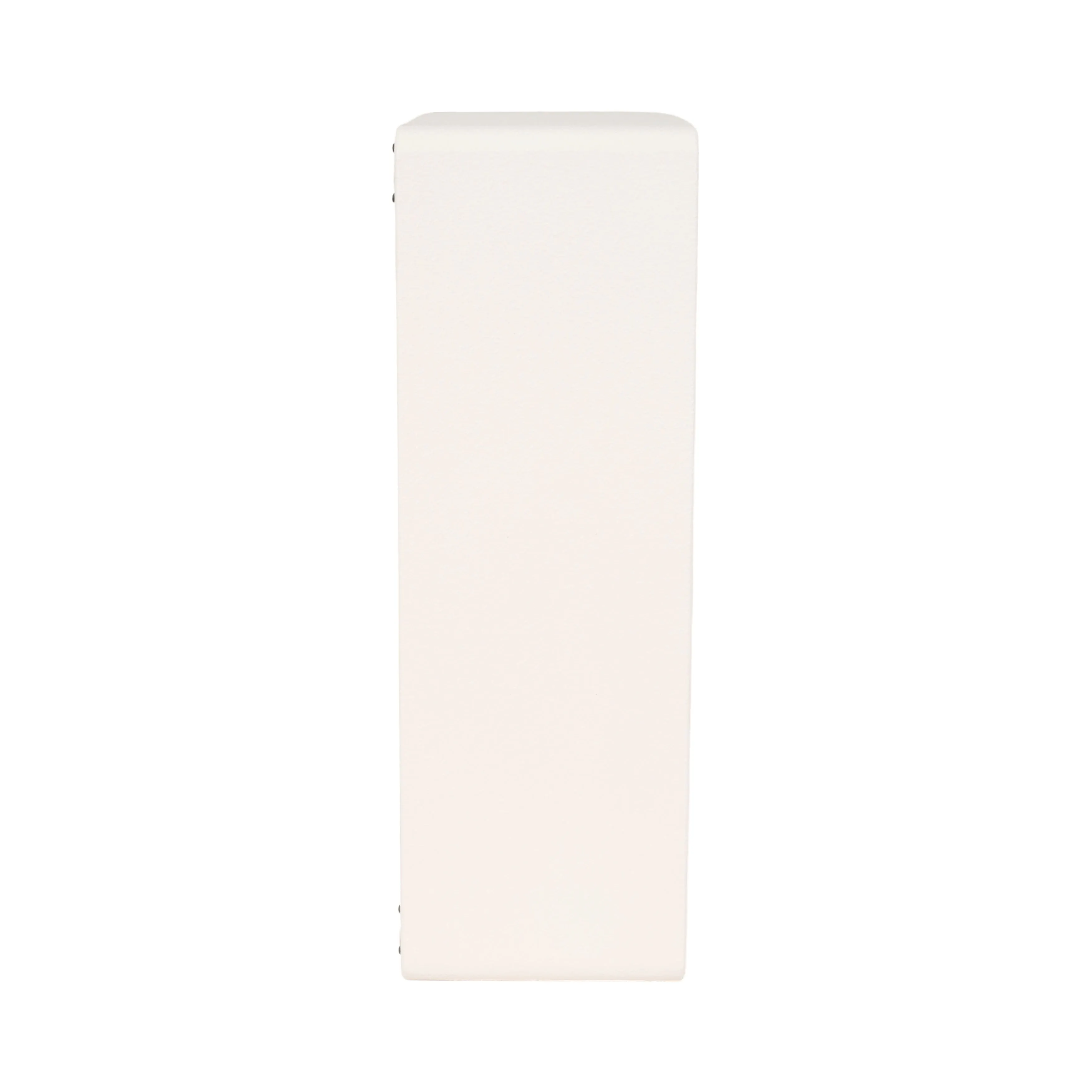 24" Rectangle Rough Finish Wall Shelf, White