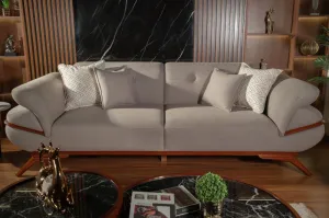 3-seater sofa from Maiden Home, beige - 220x75x75 cm M110453403