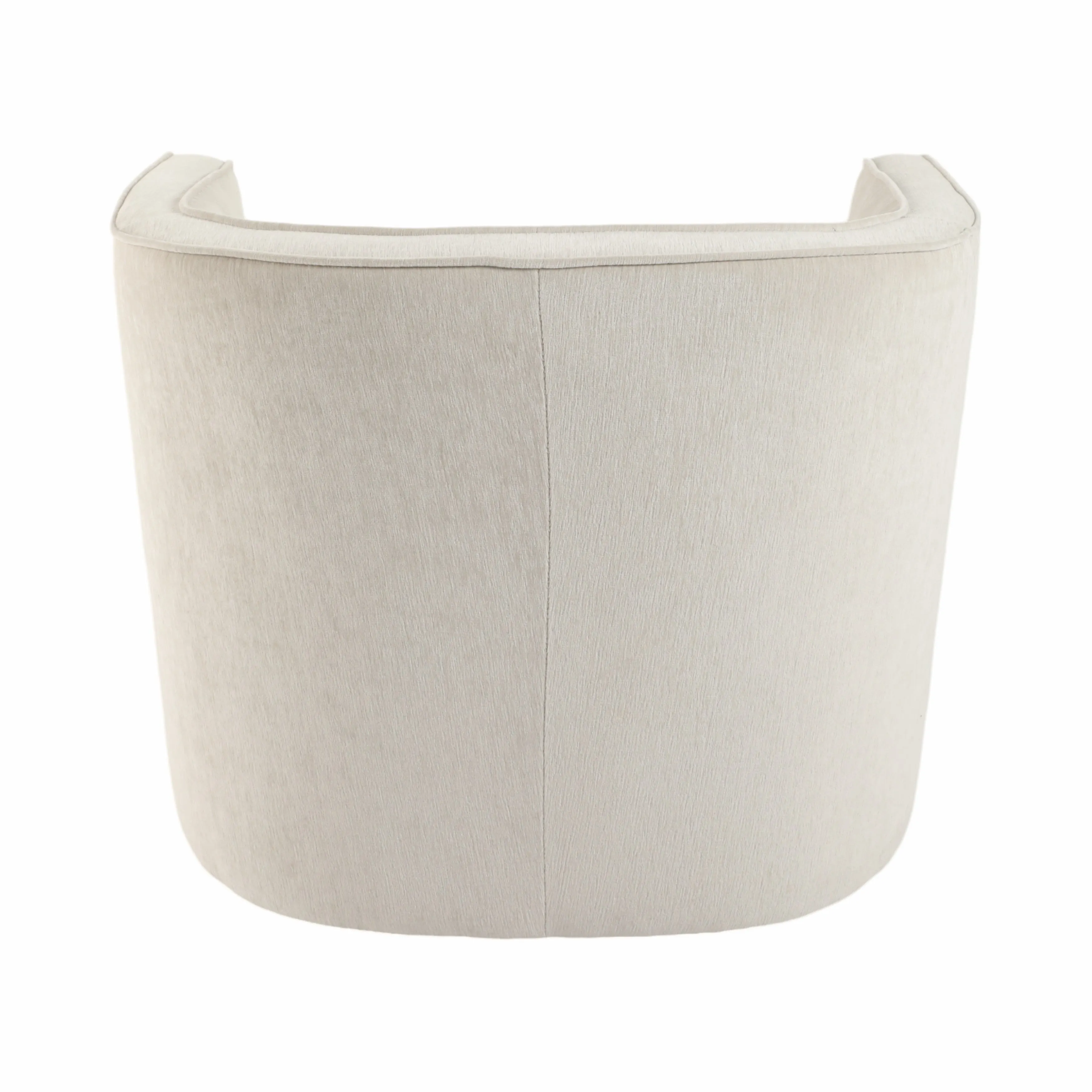 32" Karlsson Swivel Accent Chair, Ivory