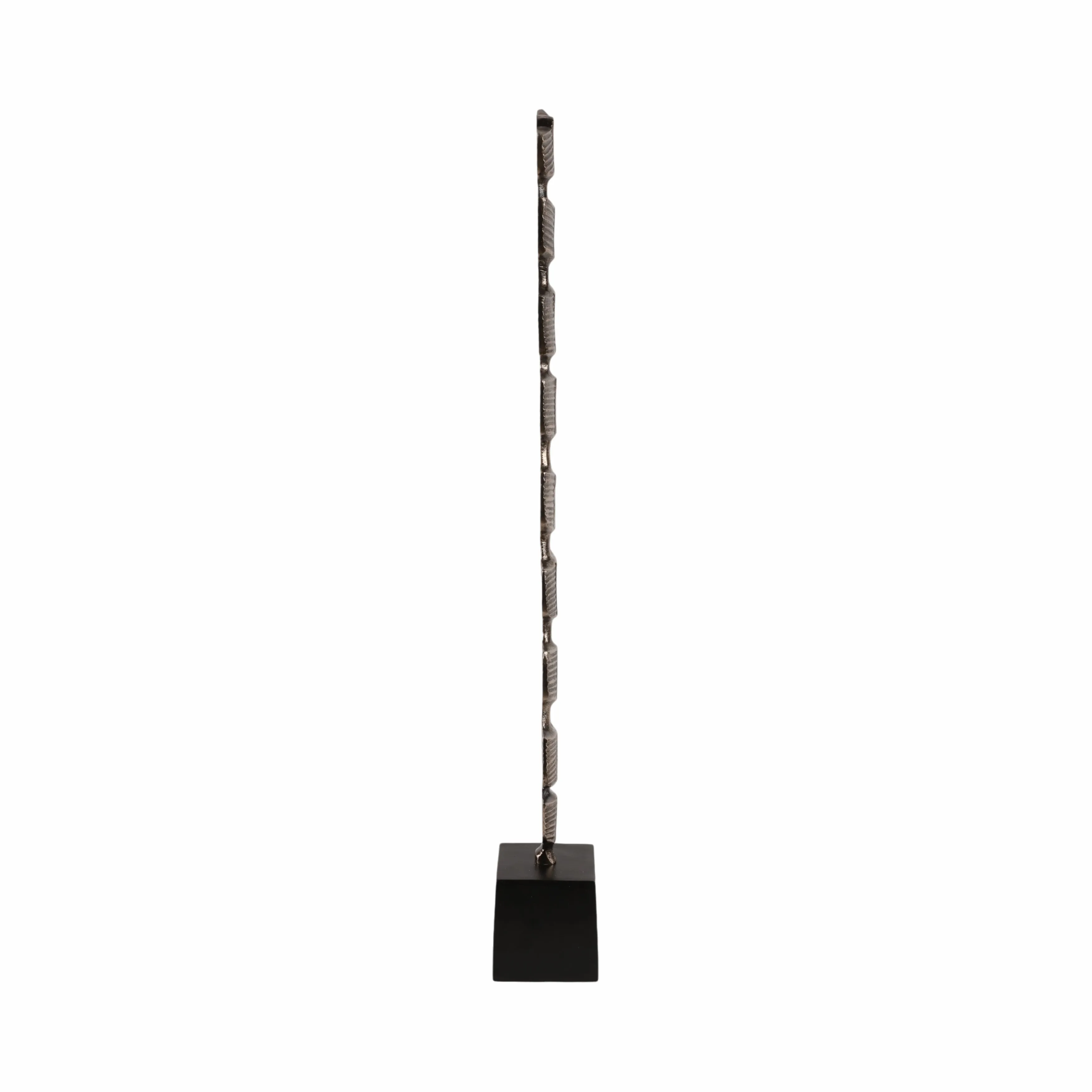 34" Hensly Large Metal Statuary, Black