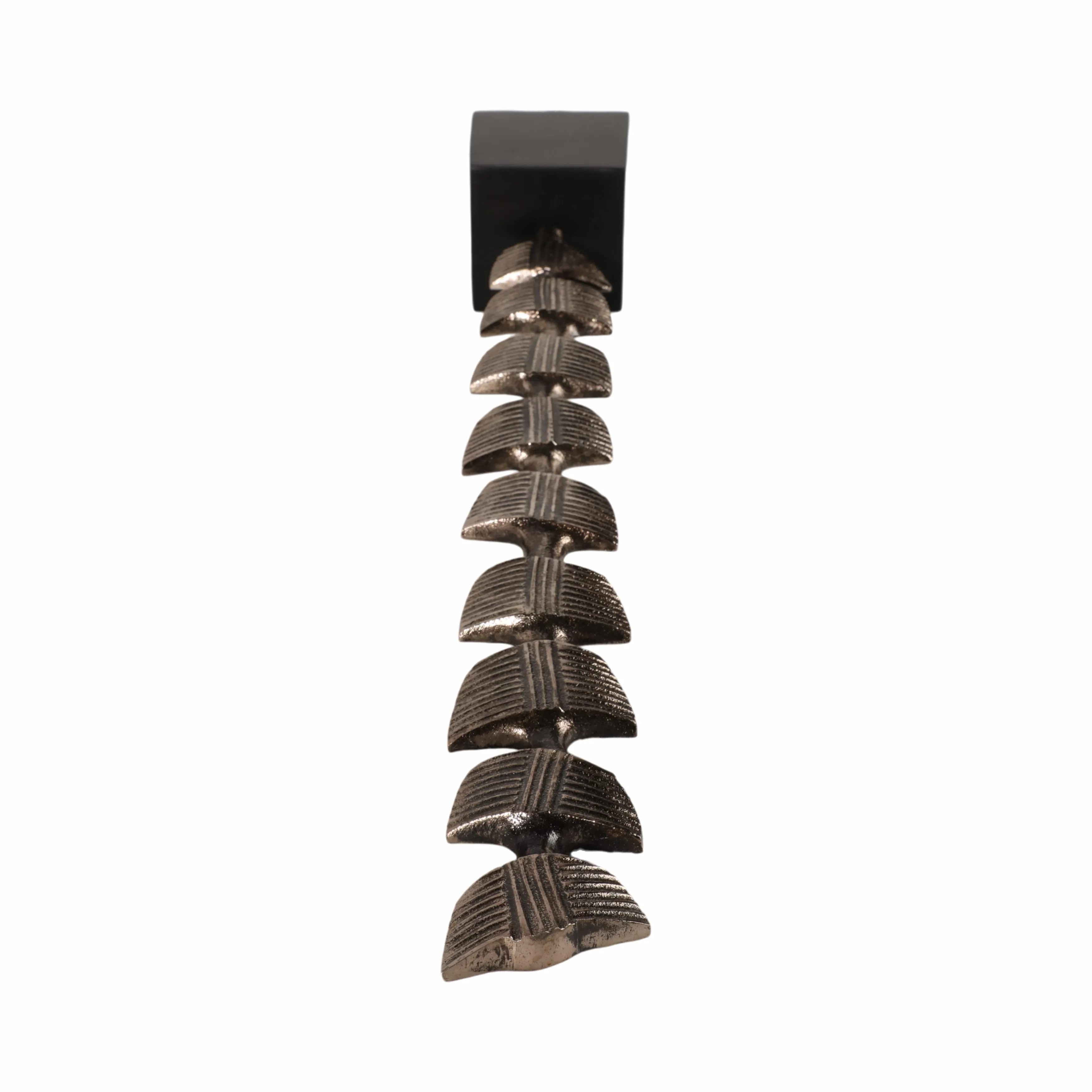 34" Hensly Large Metal Statuary, Black