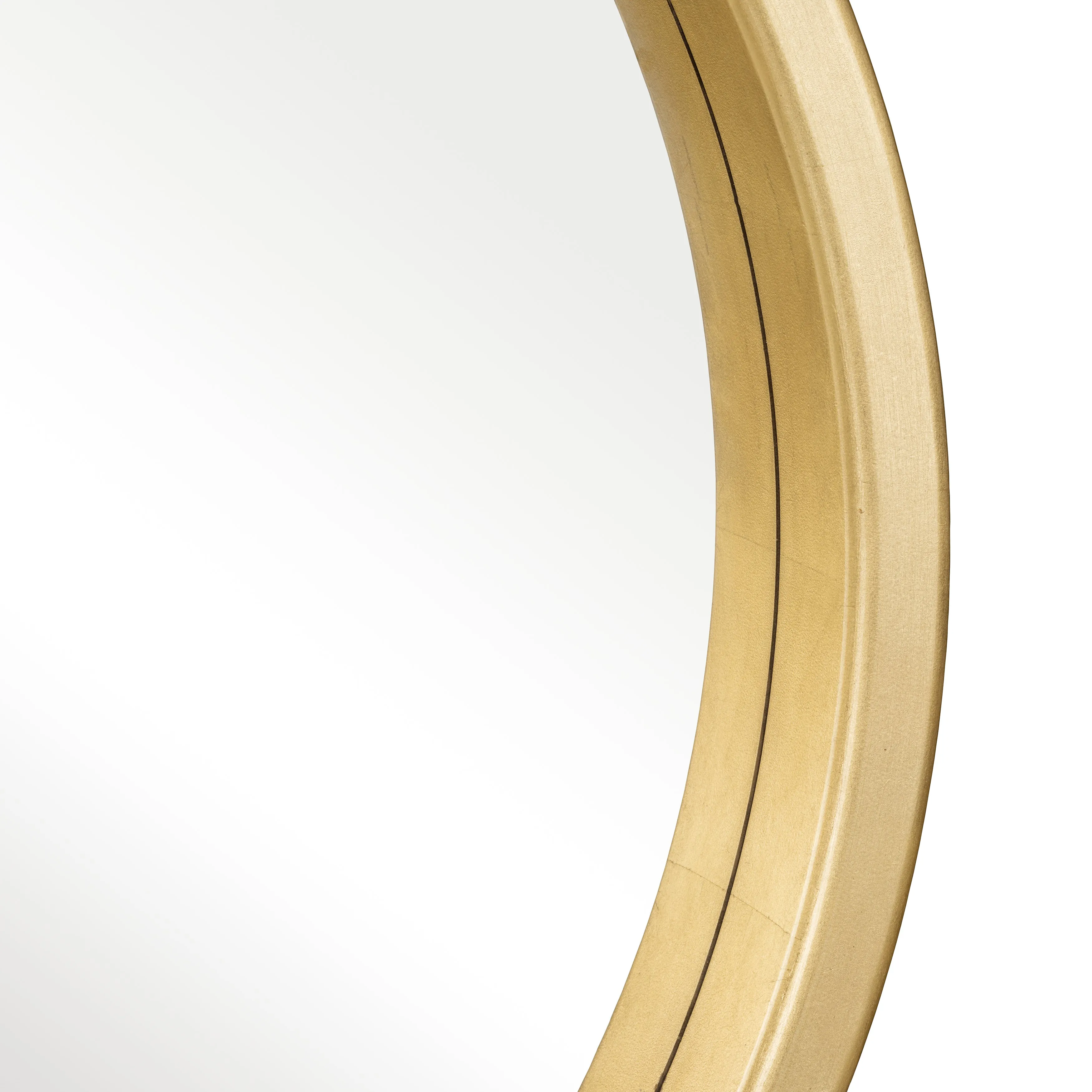 47X47,  GOLD CIRCLE MIRROR
