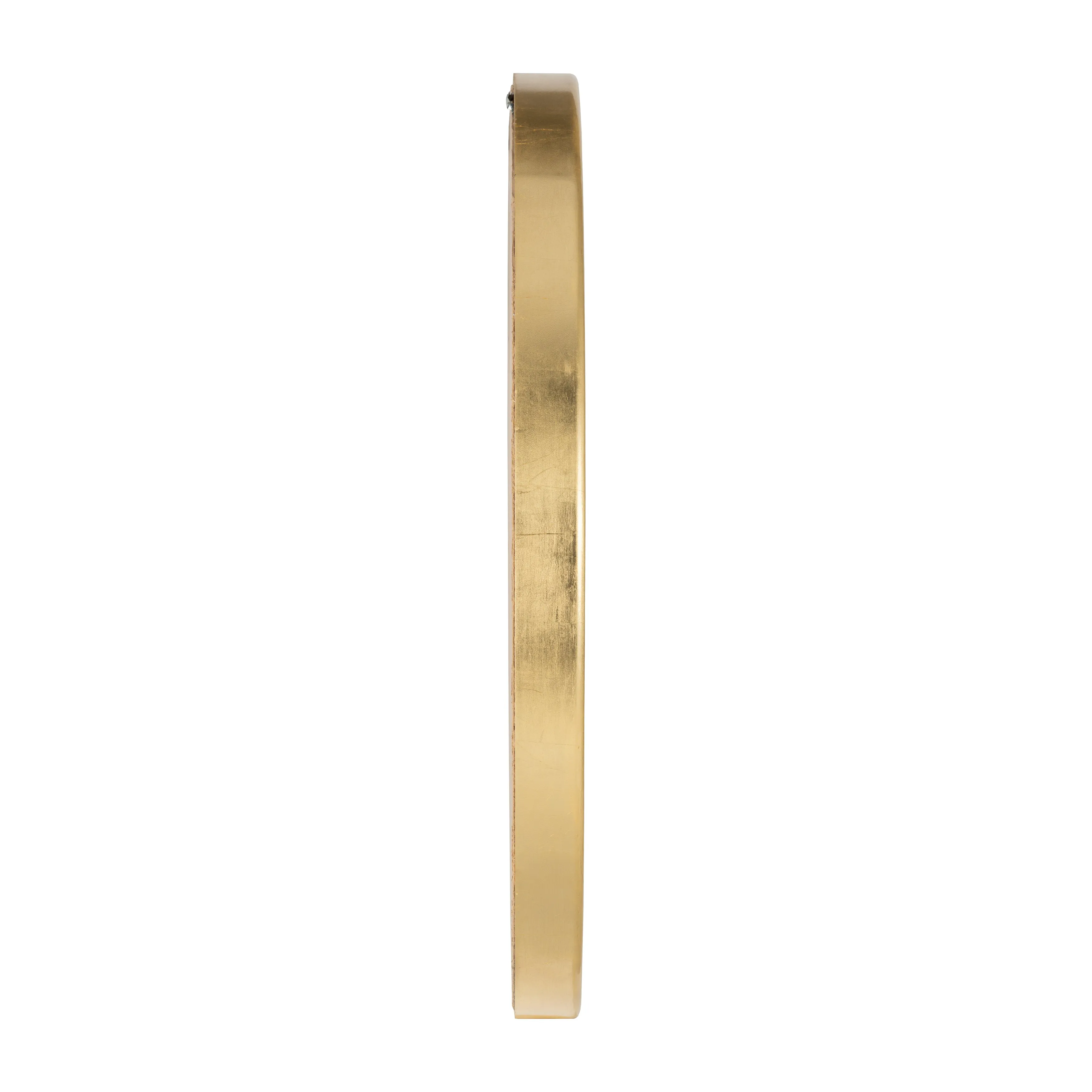 47X47,  GOLD CIRCLE MIRROR