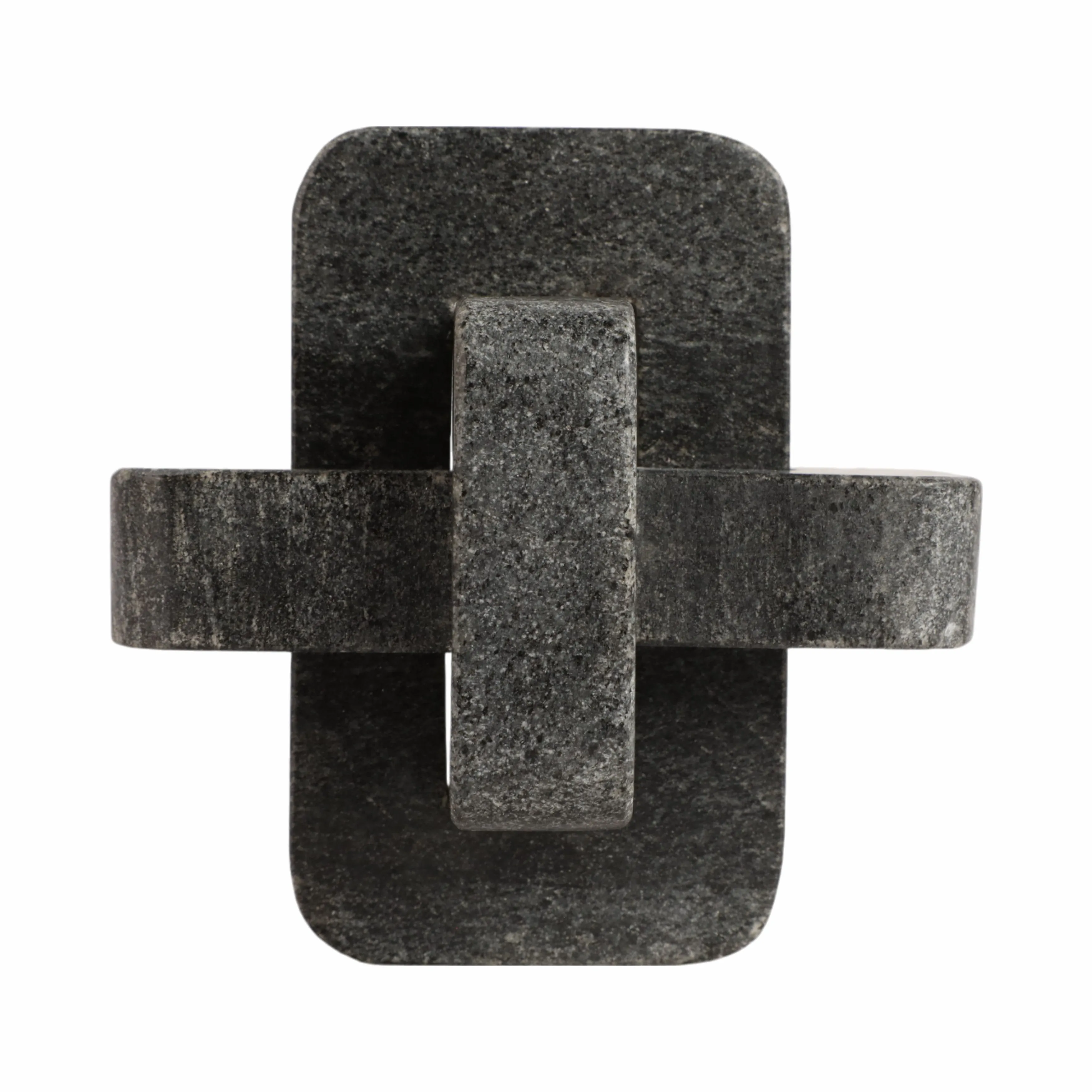 5" Black Marble Knot, Black