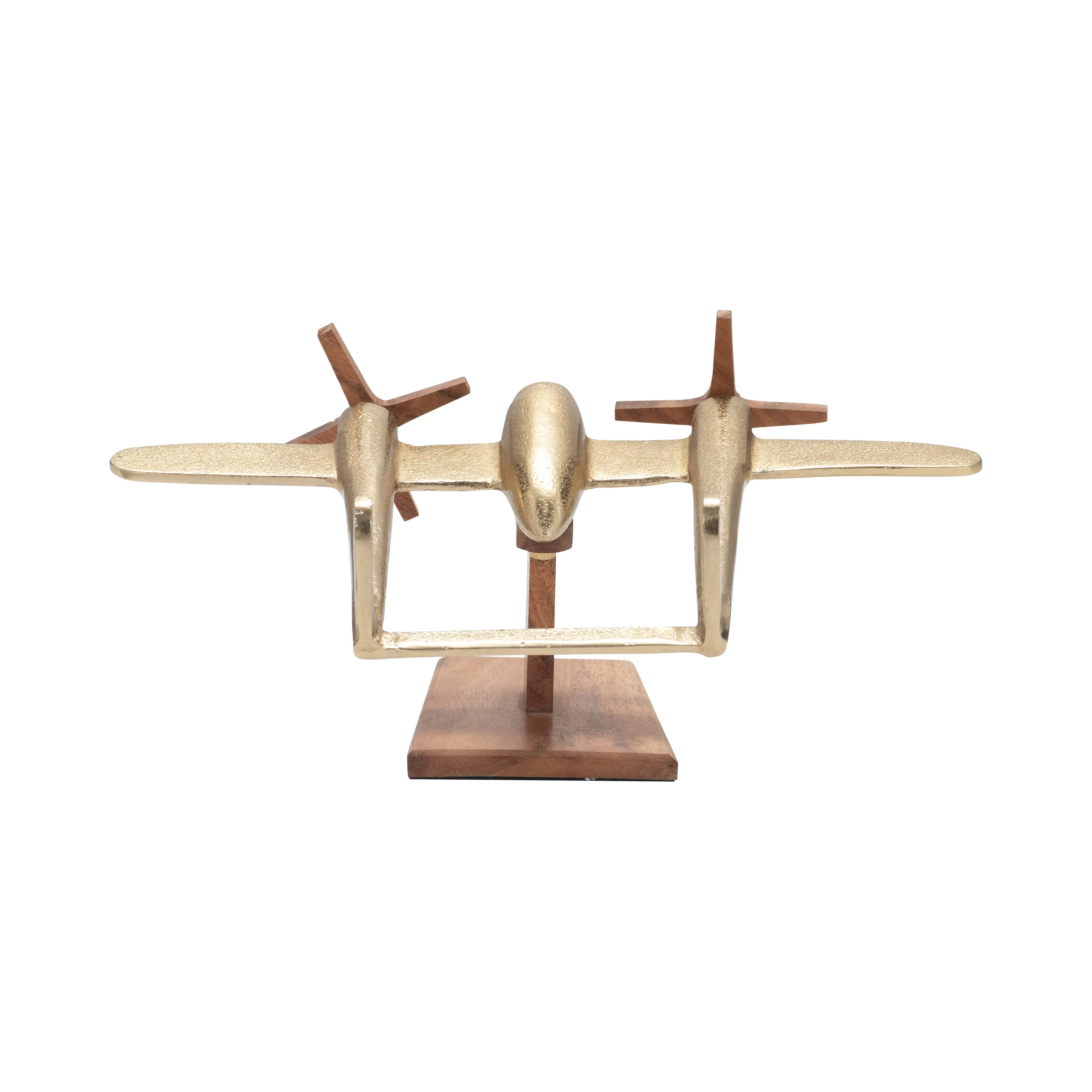 5" Praha Gold Airplane