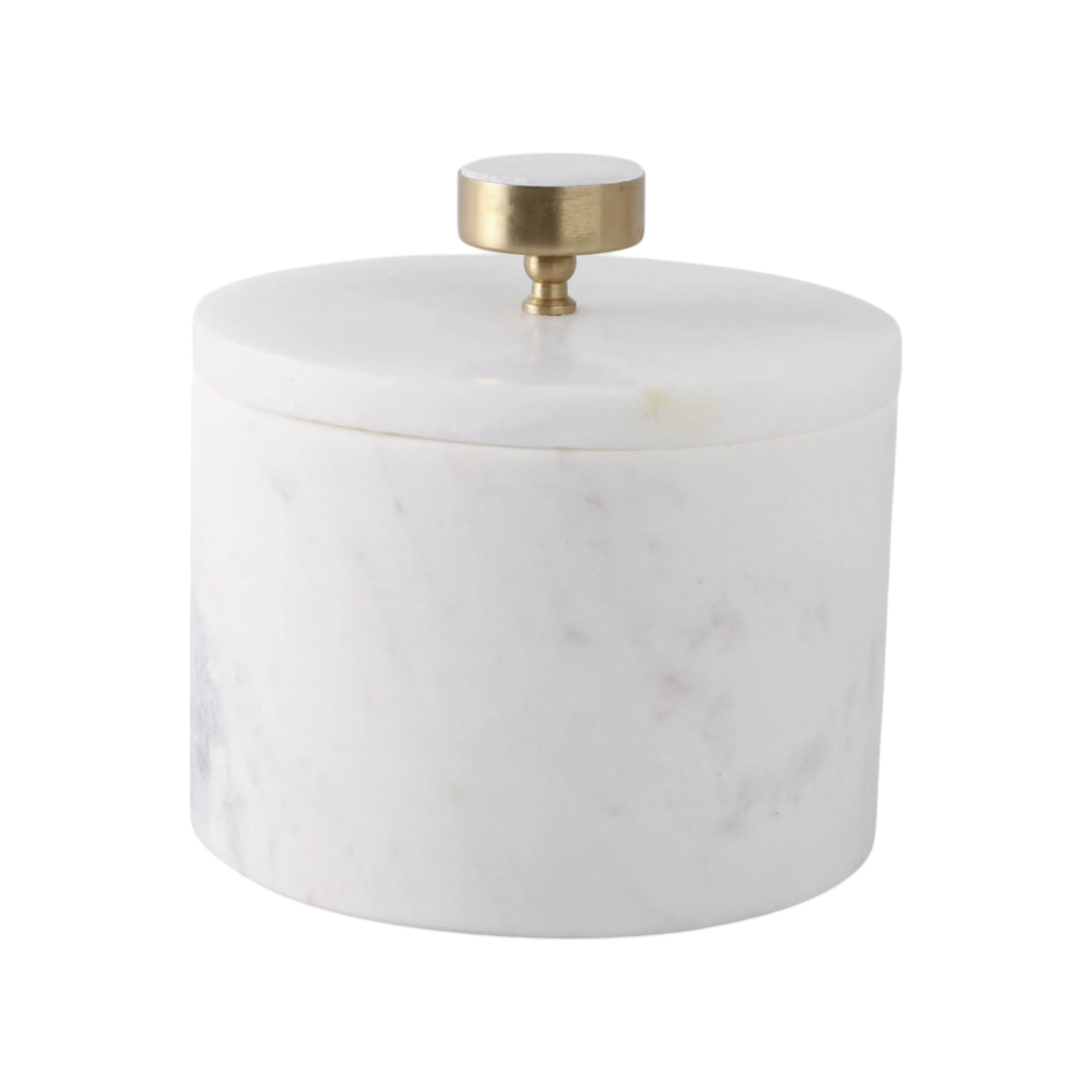 6" Vero Small Alabaster And Marble Box
