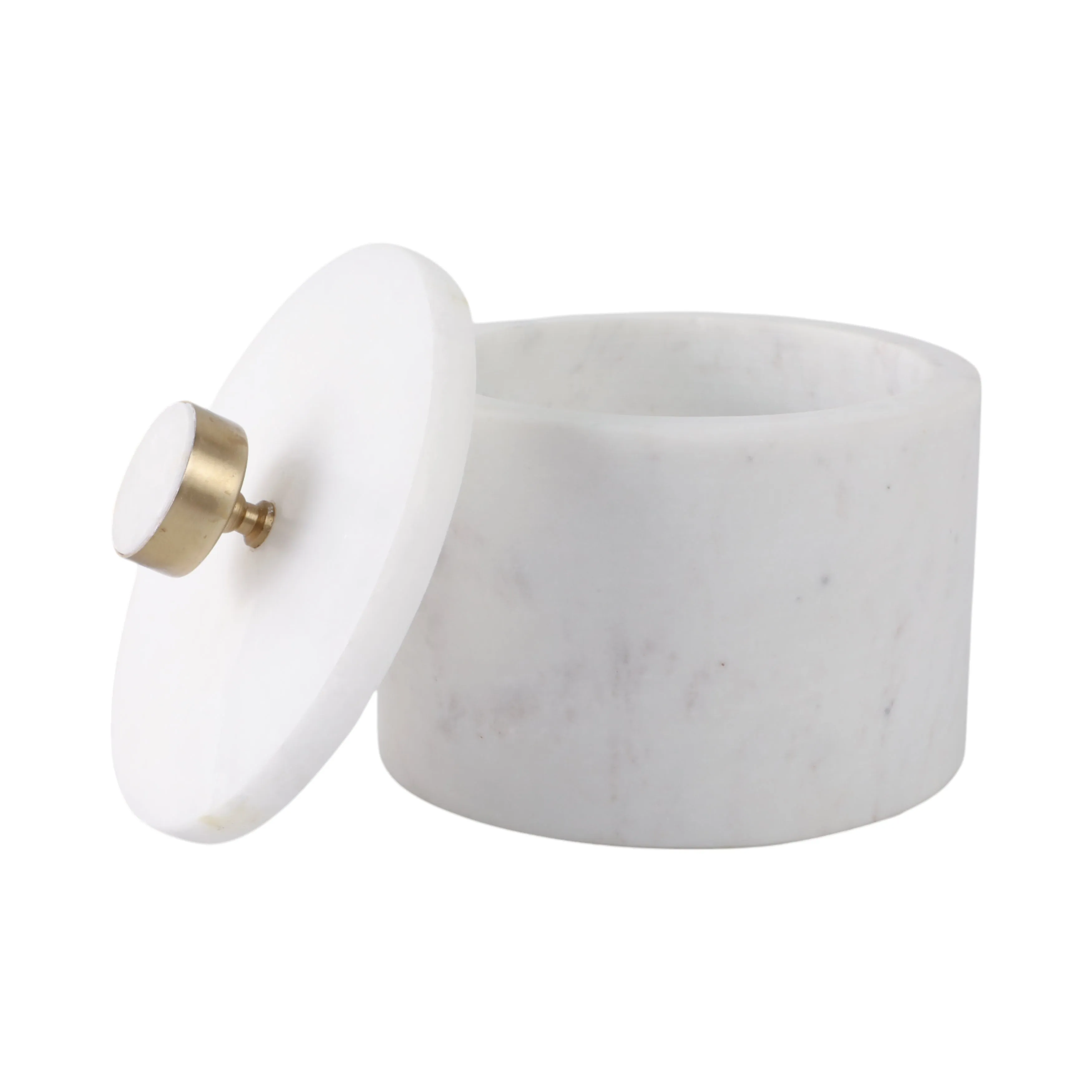 6" Vero Small Alabaster And Marble Box