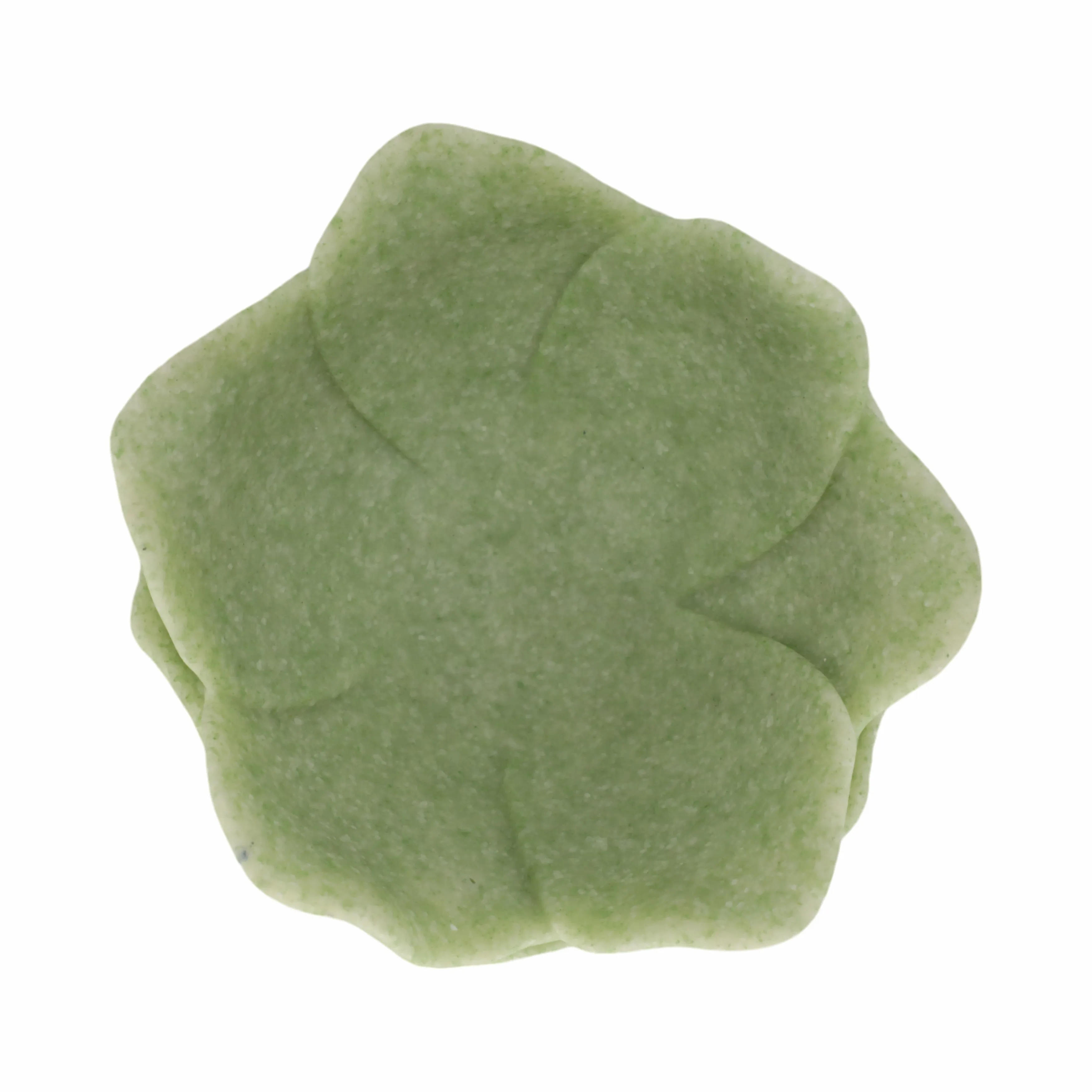 6" Zelen Green Quartz Resin Flower Bowl