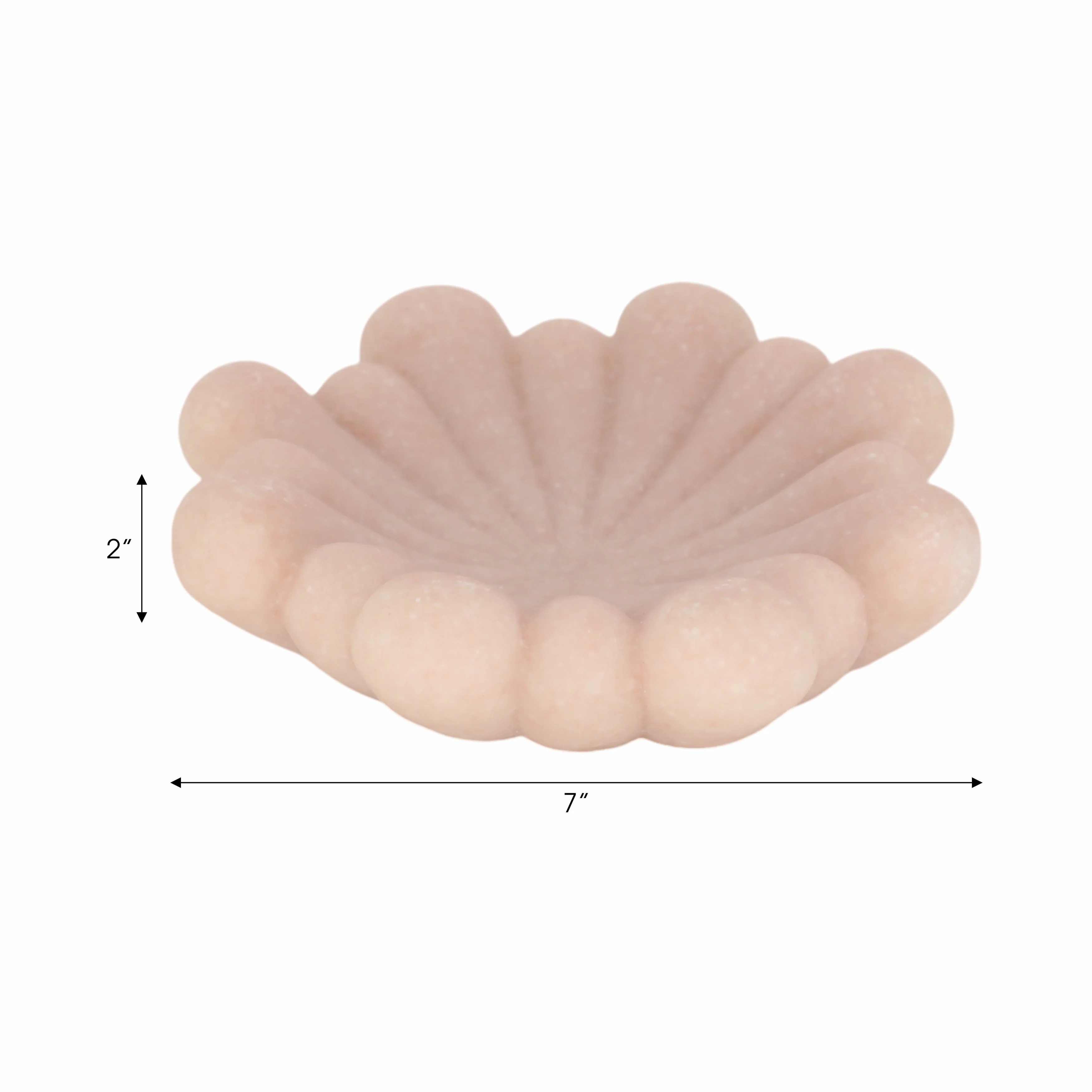 7" Laxmi Pink Quartz Resin Bowl