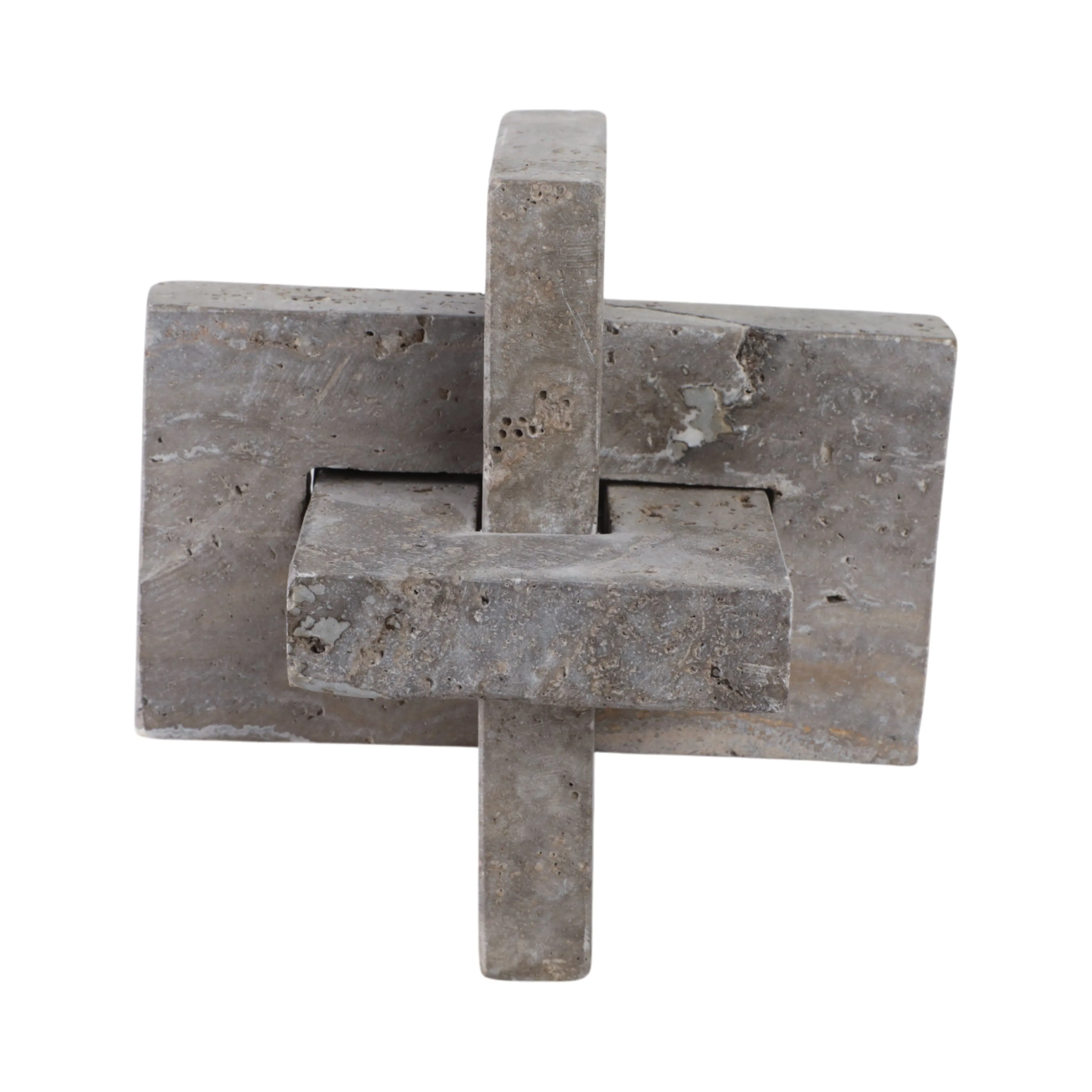 7" Pierce Medium Travertine Knot