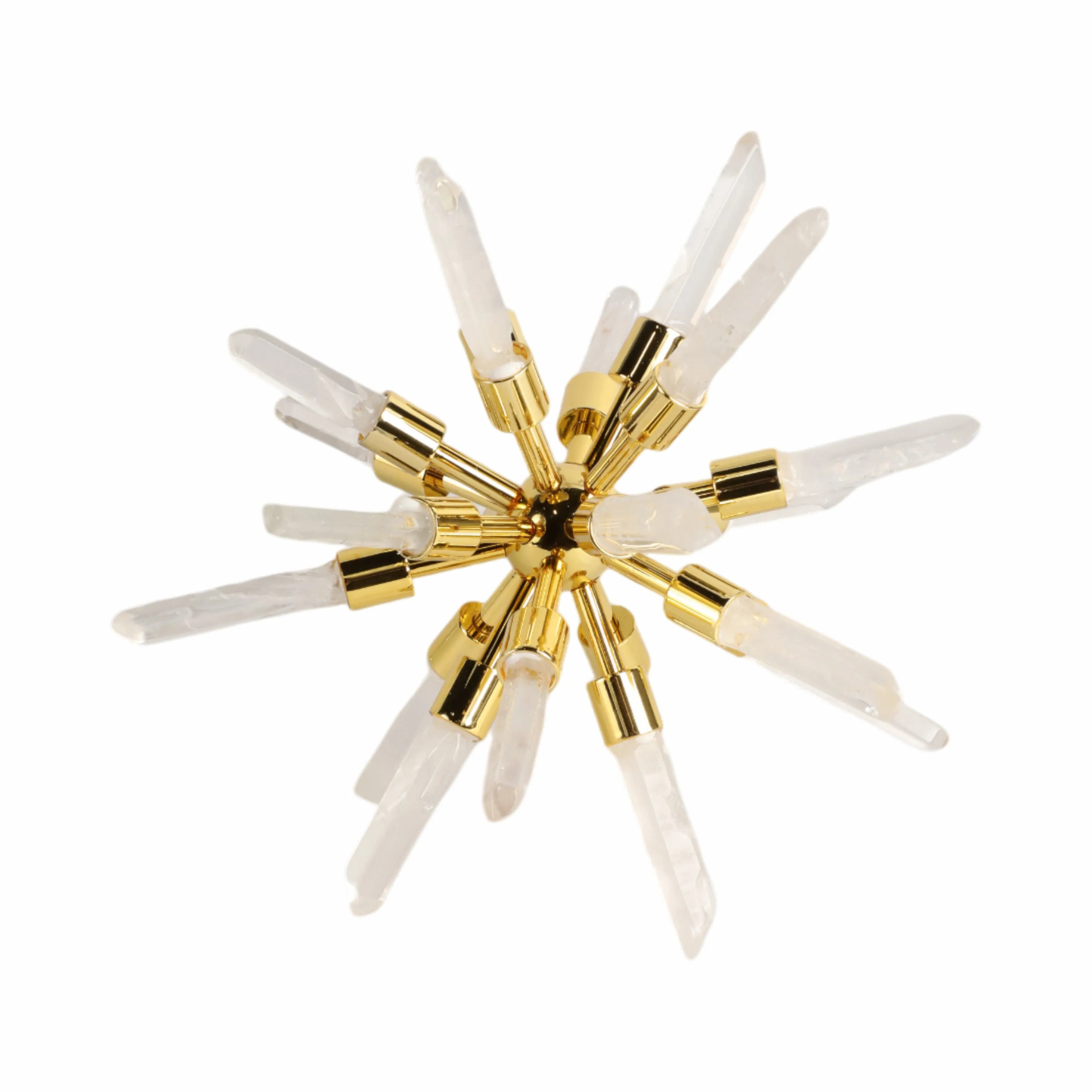 8" Fiona Small Crystal Starburst Statuary Kd