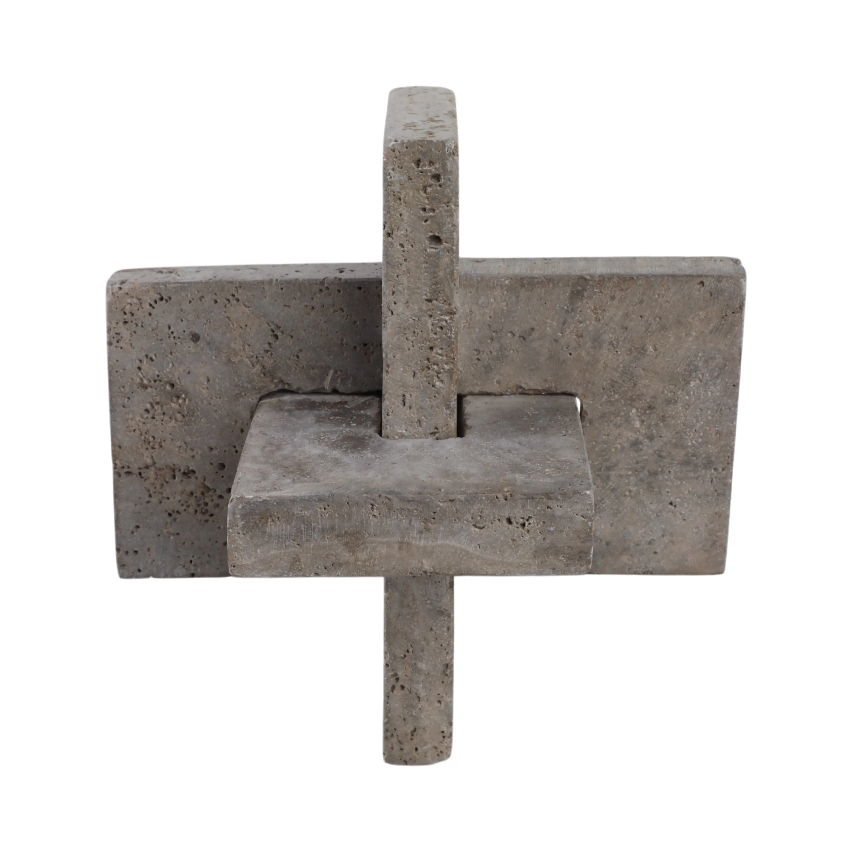 9" Pierce Large Travertine Knot
