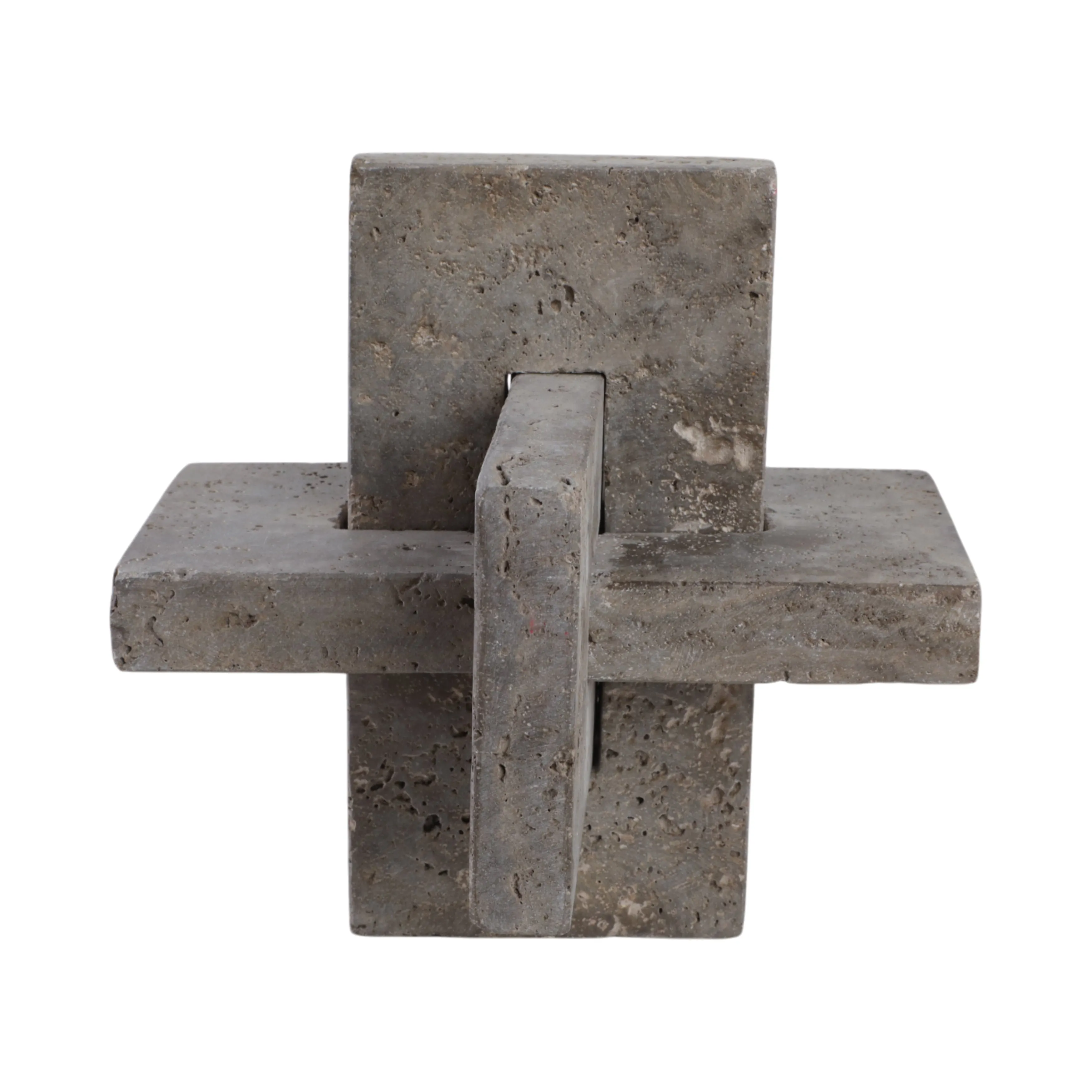 9" Pierce Large Travertine Knot