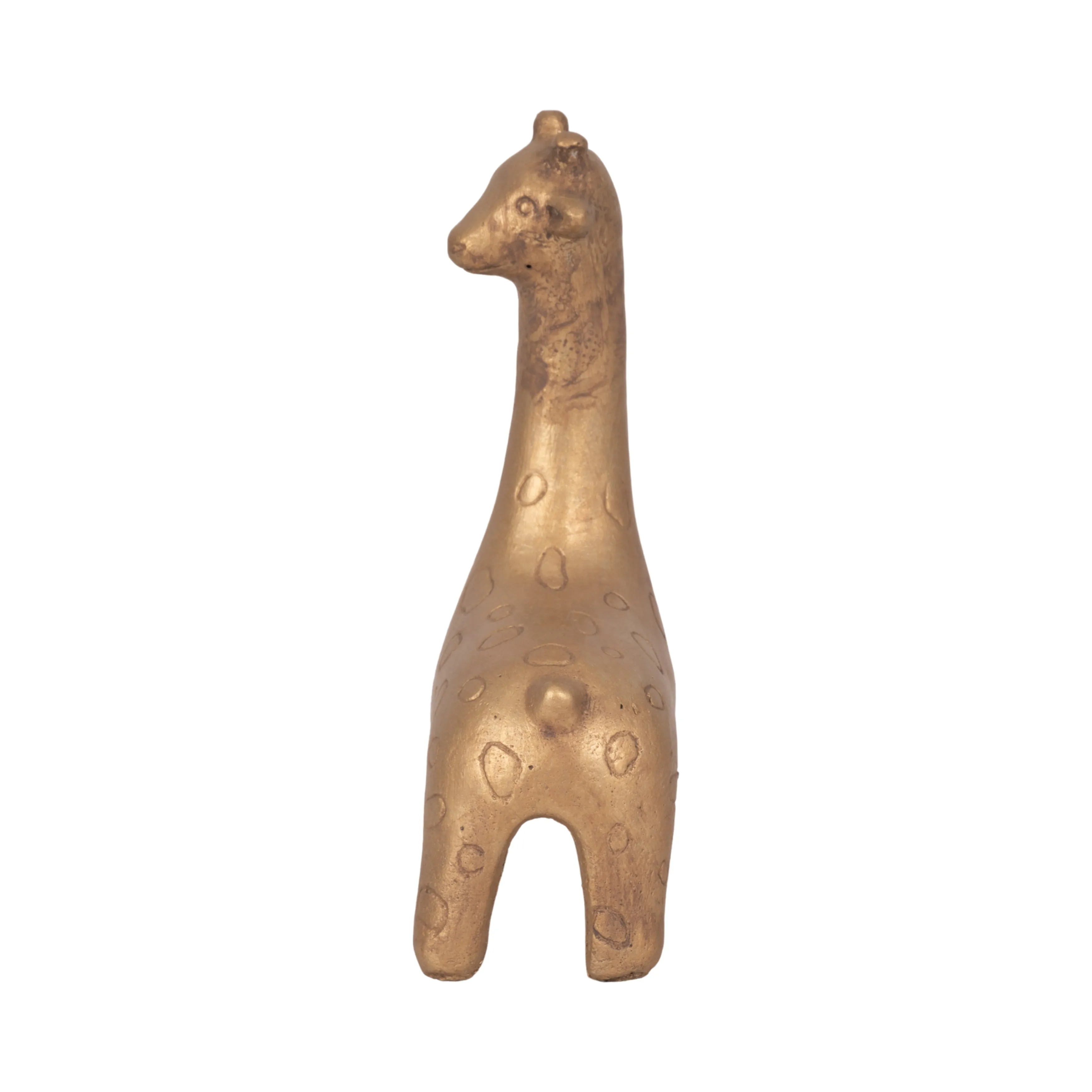 9" Standing Giraffe, Gold