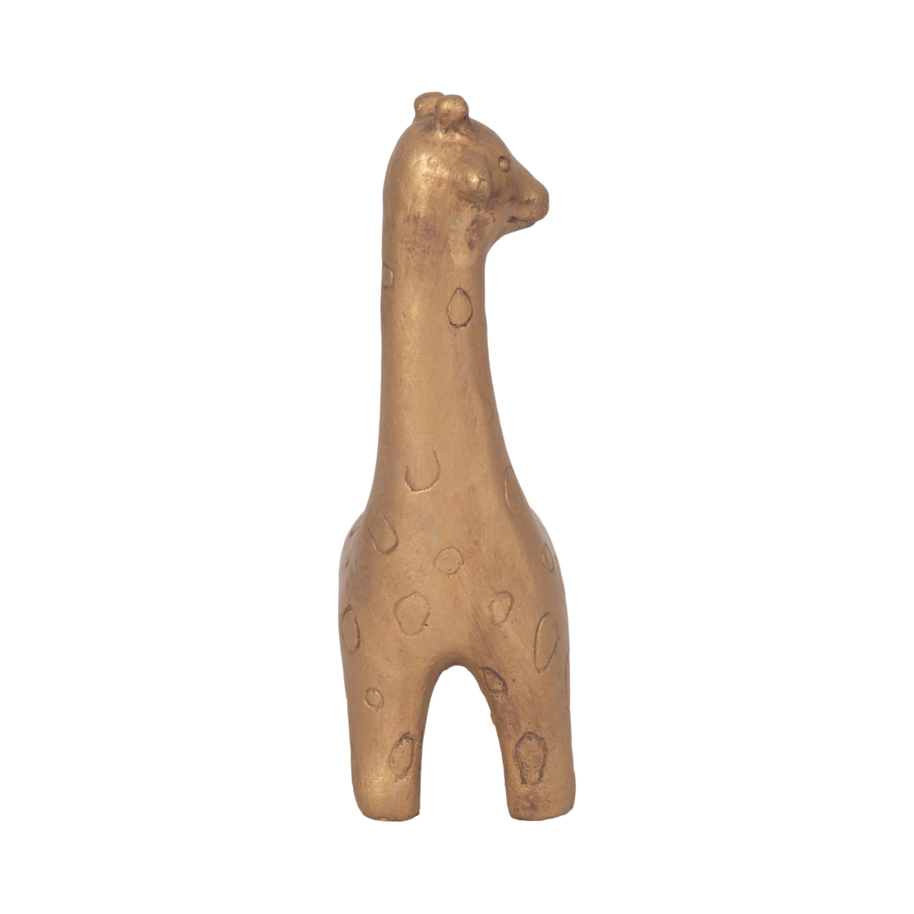 9" Standing Giraffe, Gold