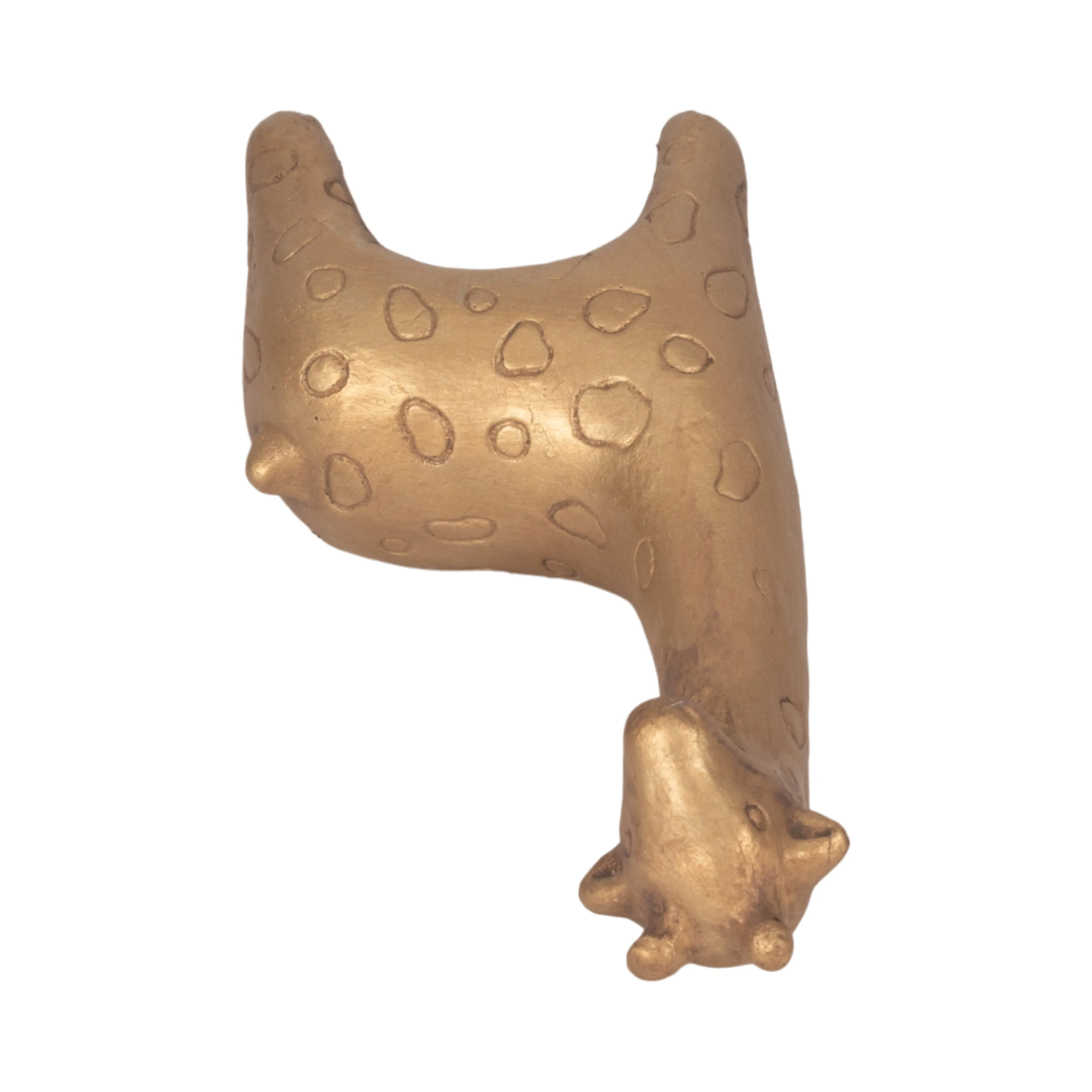 9" Standing Giraffe, Gold