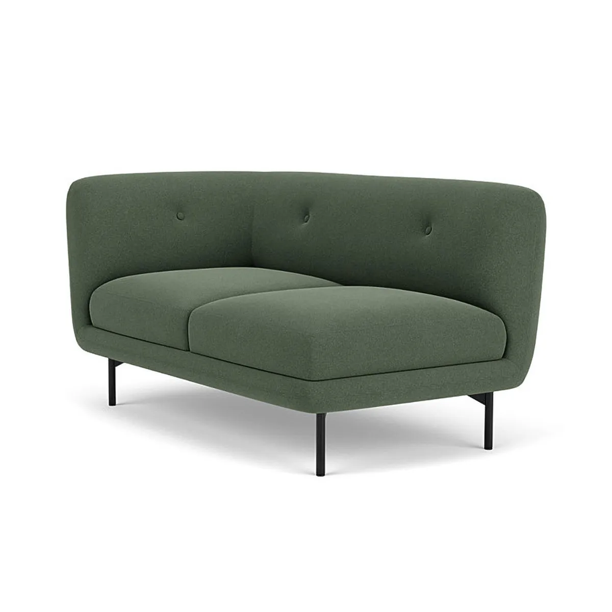 Alfred Fabric Left 2 Seater Modular Sofa
