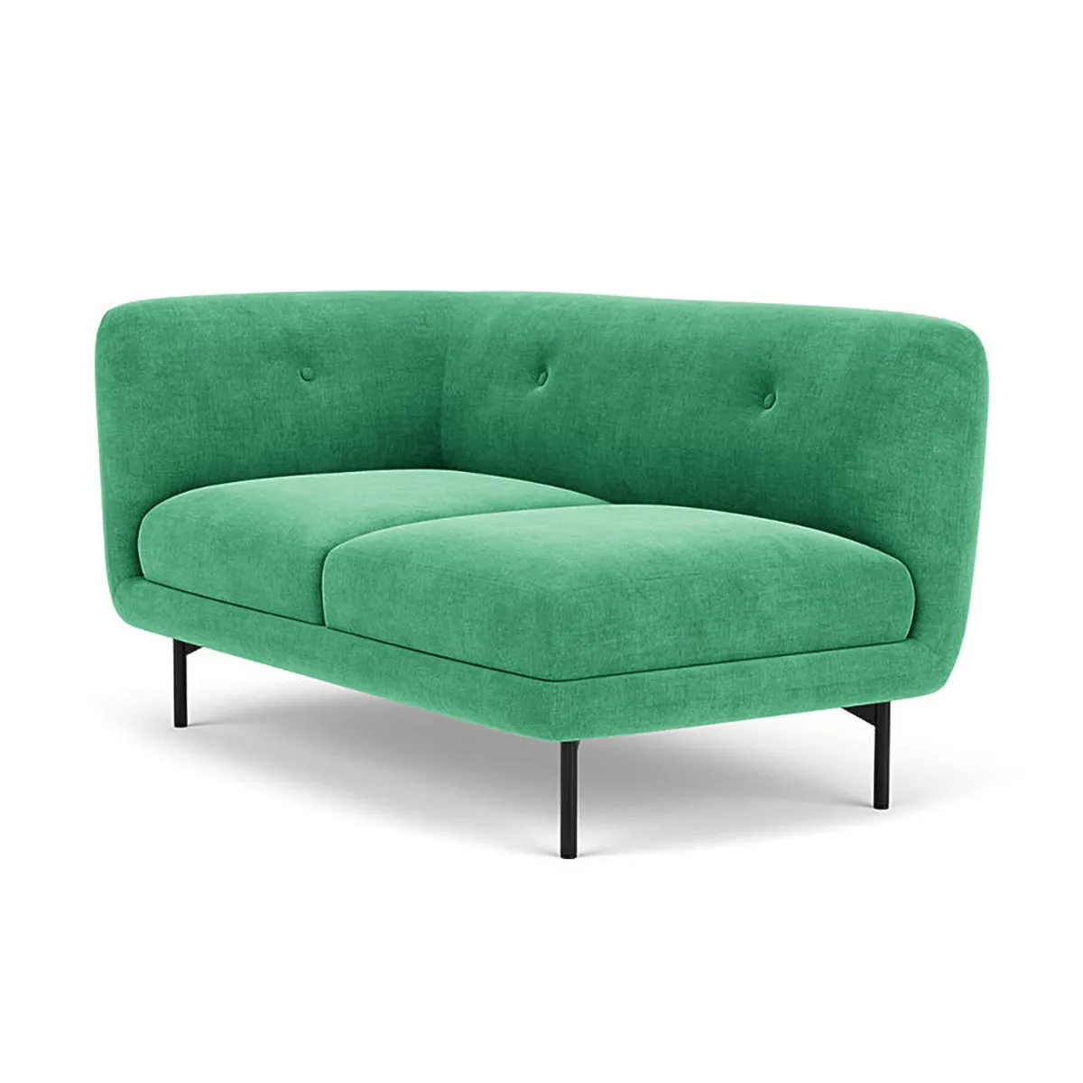 Alfred Fabric Left 2 Seater Modular Sofa