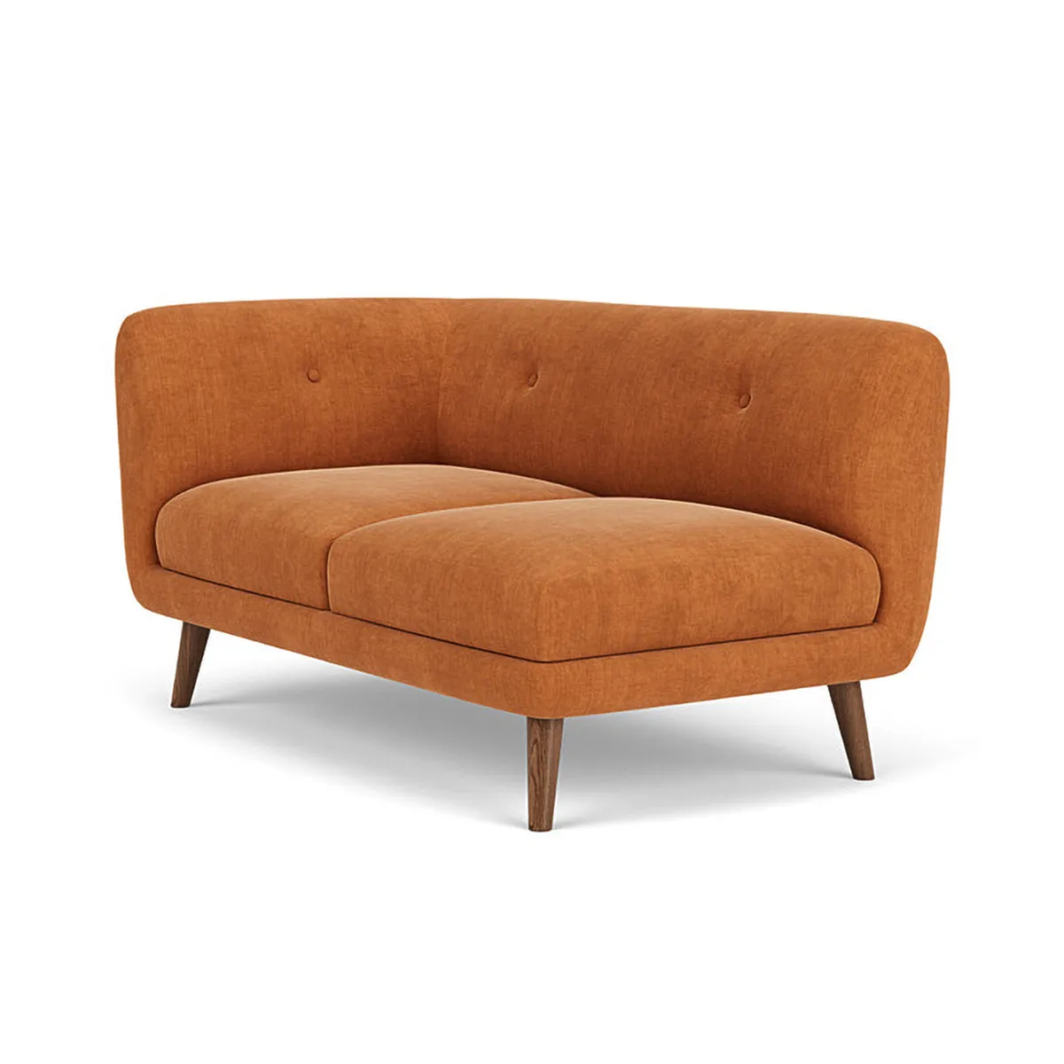 Alfred Fabric Left 2 Seater Modular Sofa