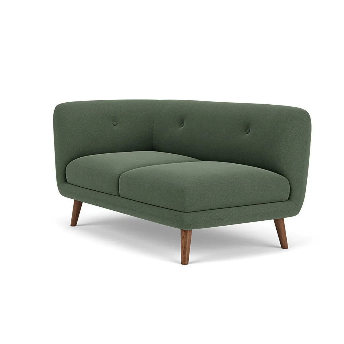 Alfred Fabric Left 2 Seater Modular Sofa