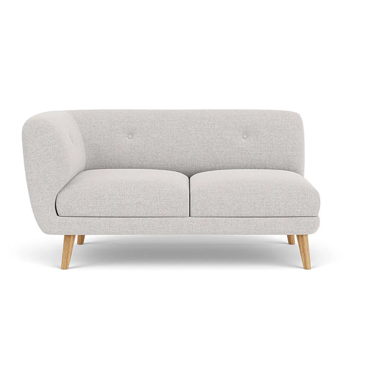 Alfred Fabric Left 2 Seater Modular Sofa