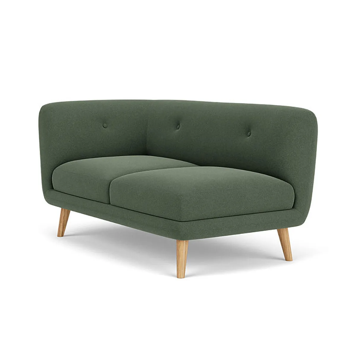 Alfred Fabric Left 2 Seater Modular Sofa