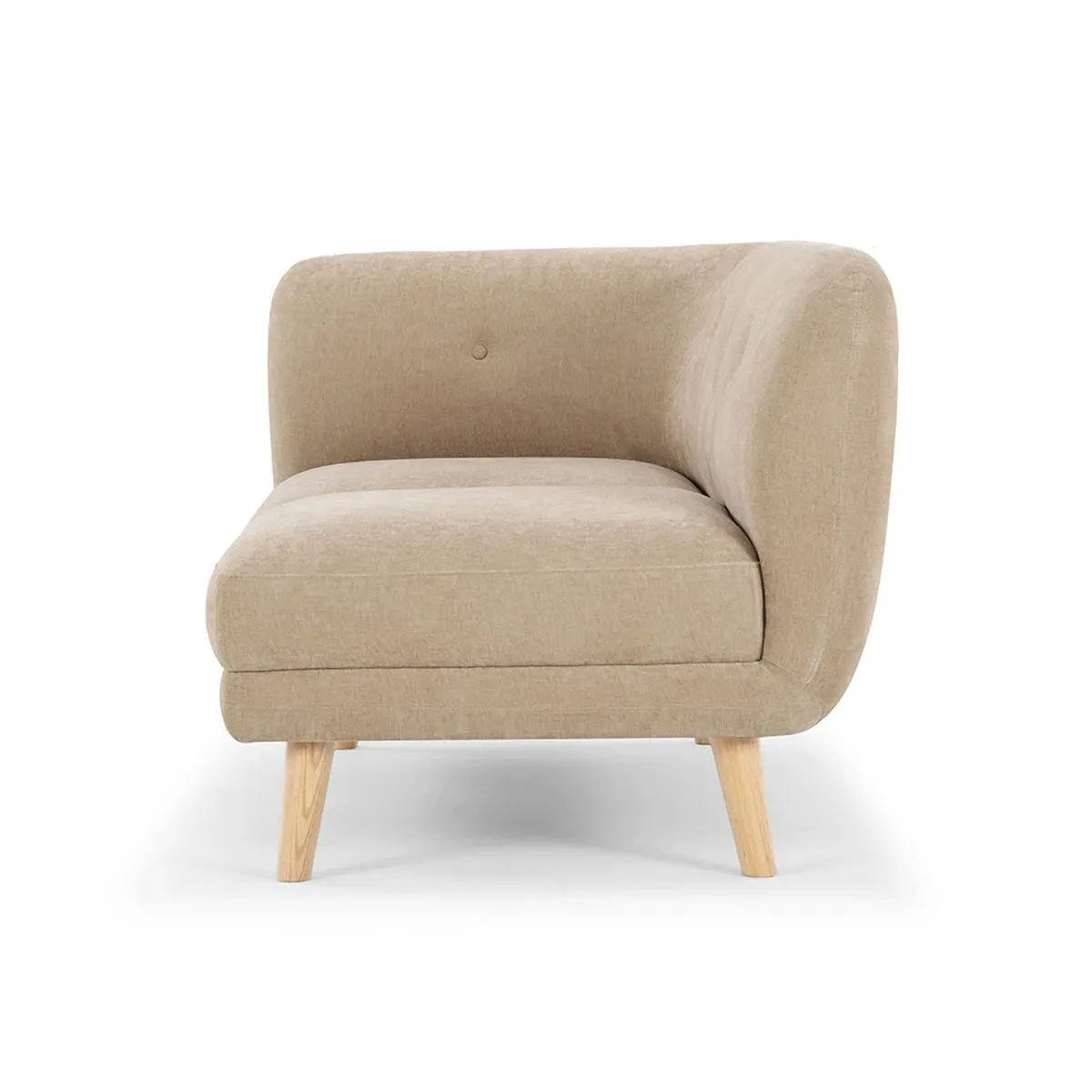 Alfred Fabric Left 2 Seater Modular Sofa