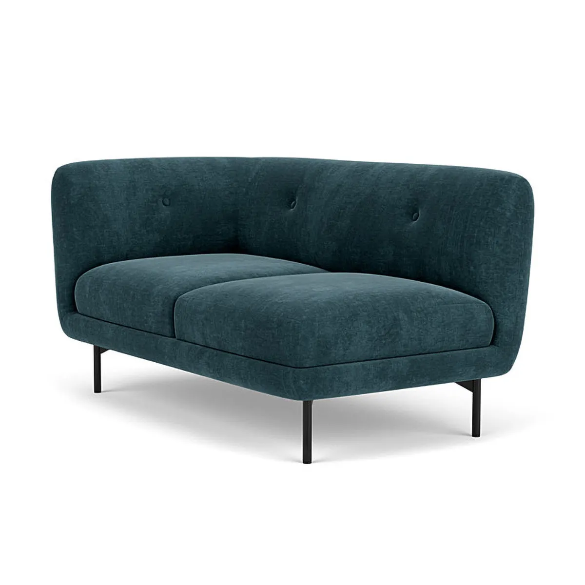 Alfred Fabric Left 2 Seater Modular Sofa