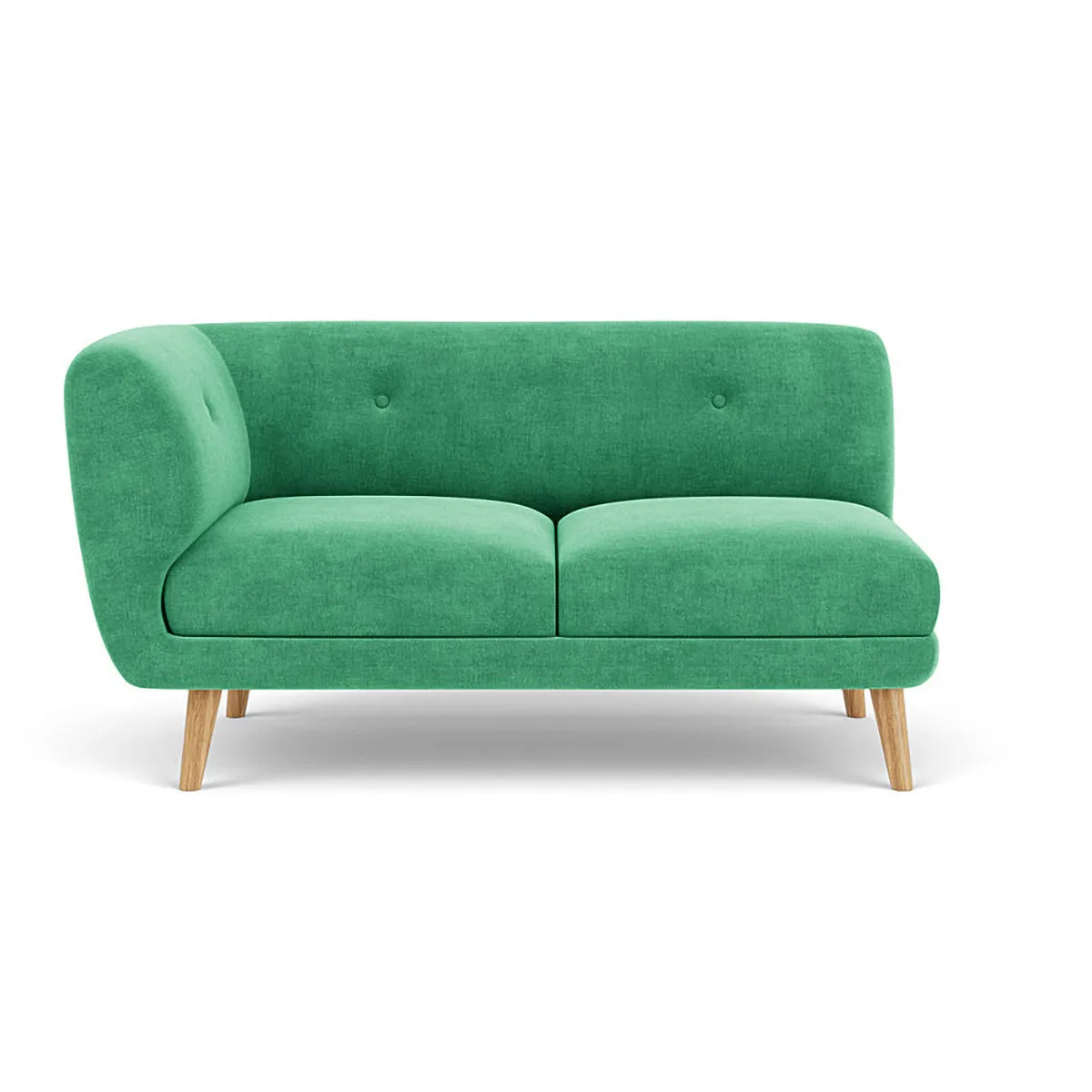 Alfred Fabric Left 2 Seater Modular Sofa