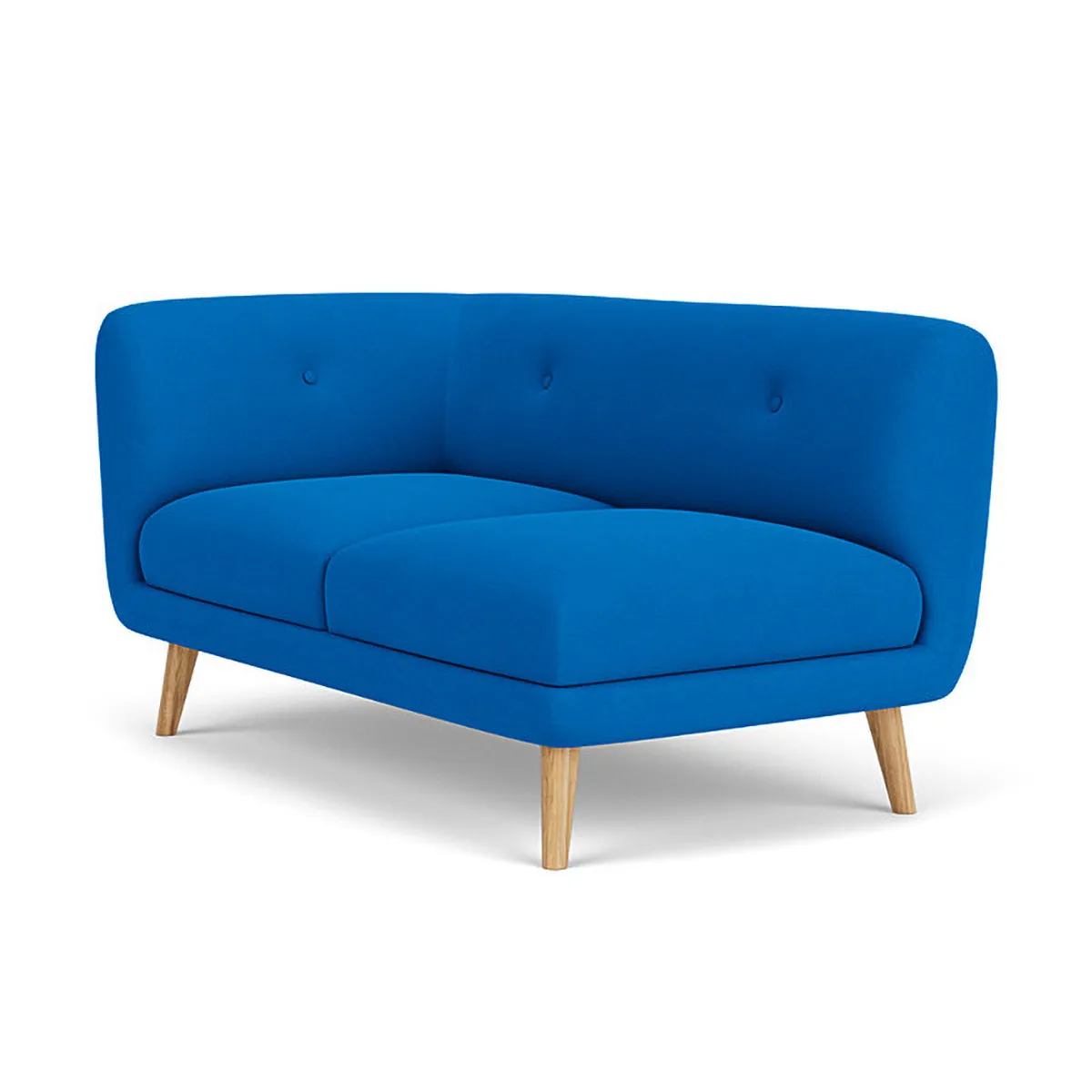 Alfred Fabric Left 2 Seater Modular Sofa