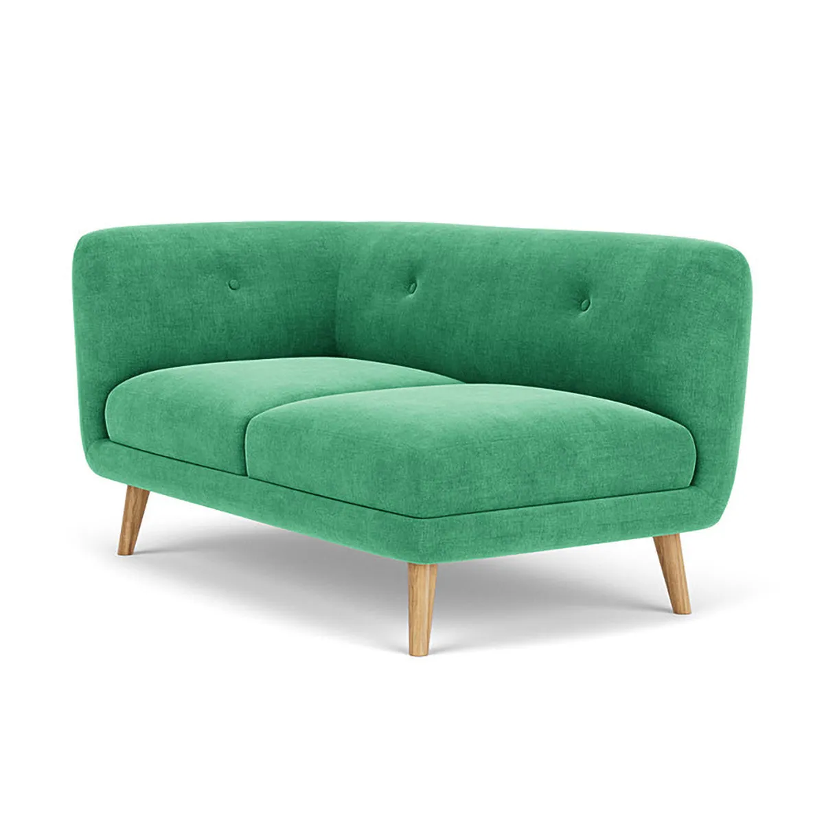 Alfred Fabric Left 2 Seater Modular Sofa
