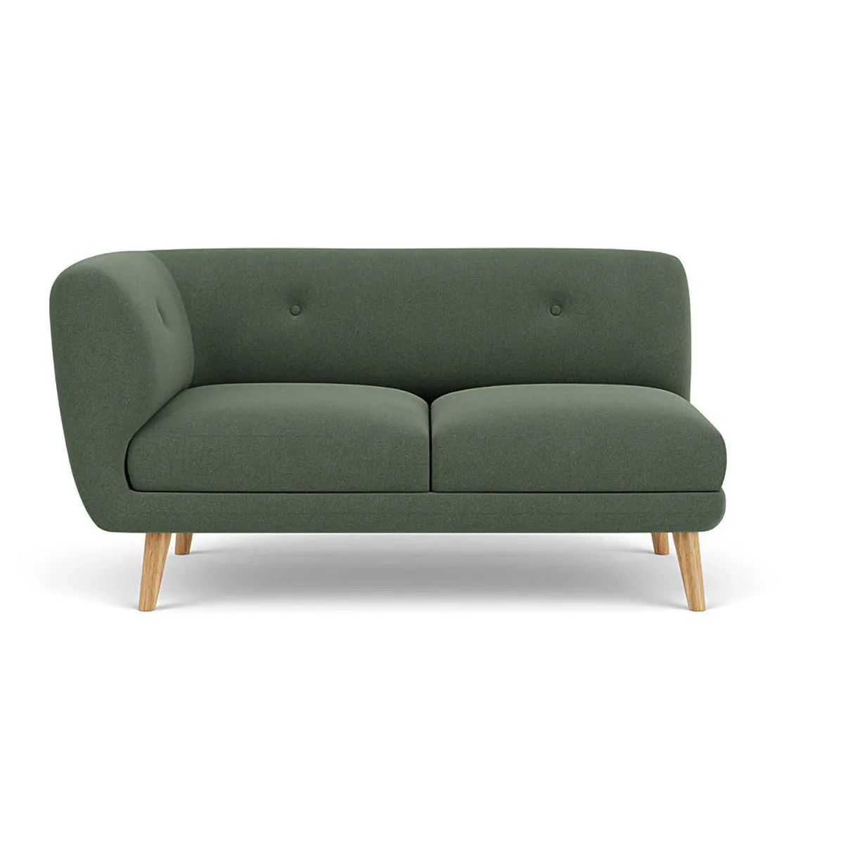 Alfred Fabric Left 2 Seater Modular Sofa