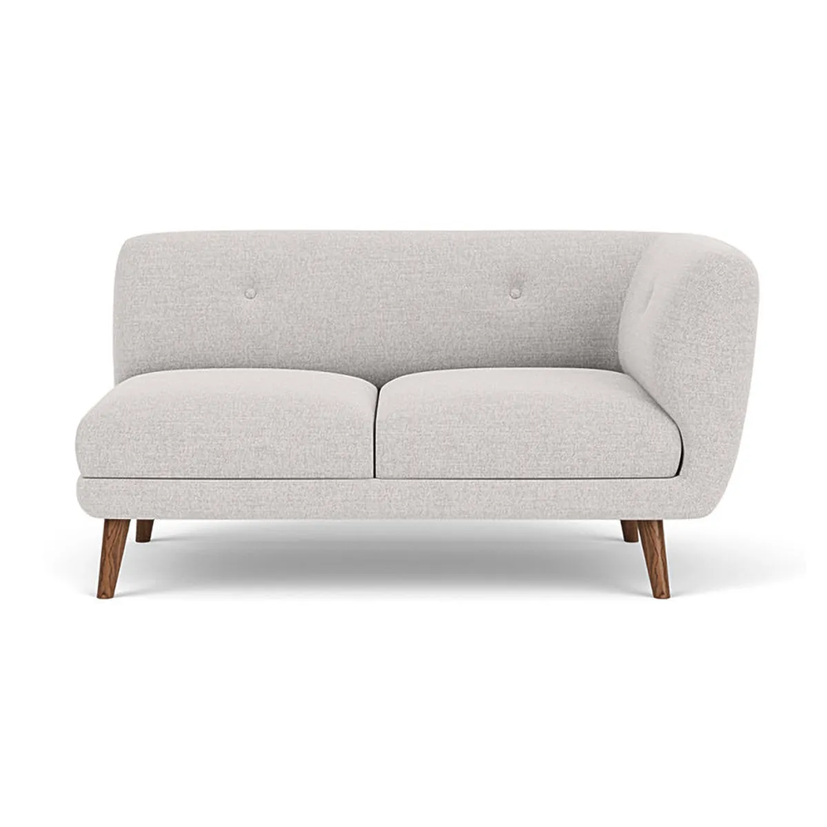 Alfred Fabric Right 2 Seater Modular Sofa