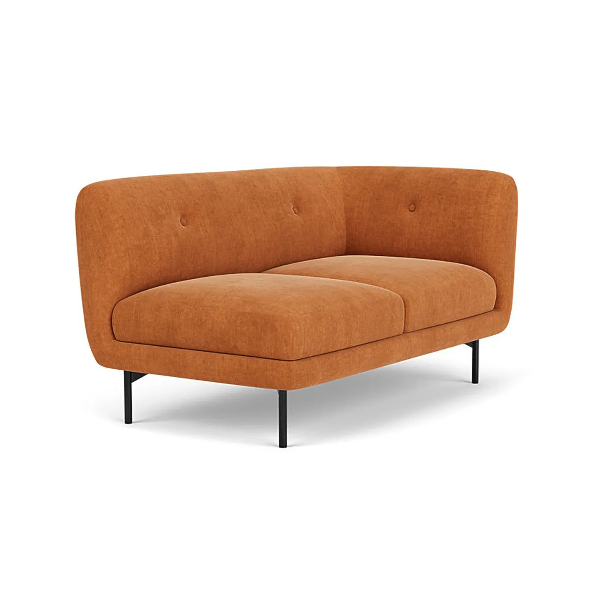 Alfred Fabric Right 2 Seater Modular Sofa