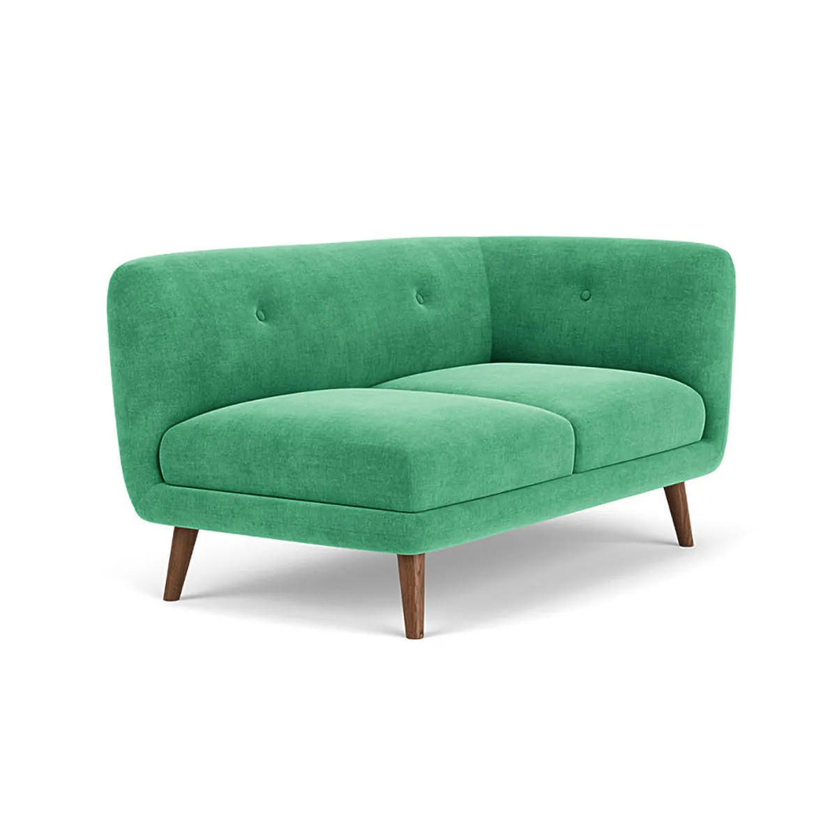 Alfred Fabric Right 2 Seater Modular Sofa